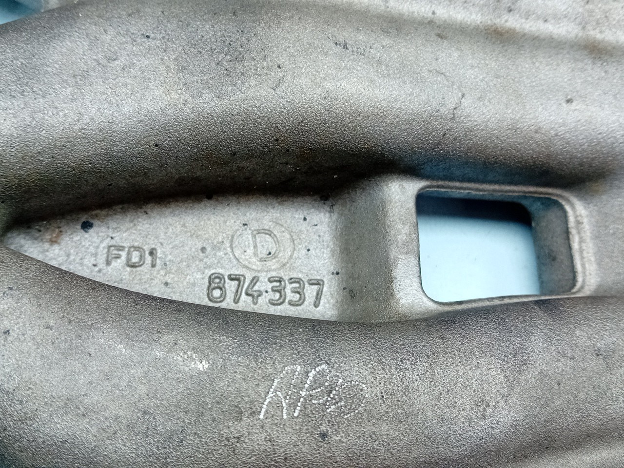 Intake manifold RENAULT Espace/Grand Espace III (JE0_) Imagem-4