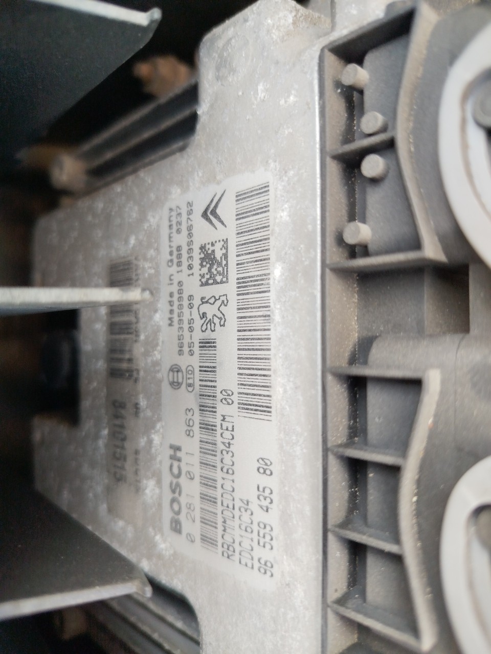 Centralina motore / ECU PEUGEOT 307 (3A/C) Imagem-1