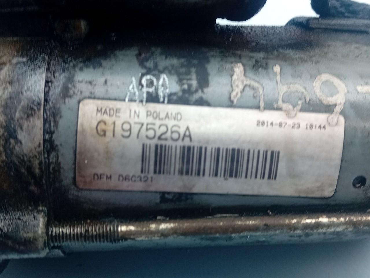 Motorino di avviamento FIAT Doblo Cargo (223_) Imagem-2