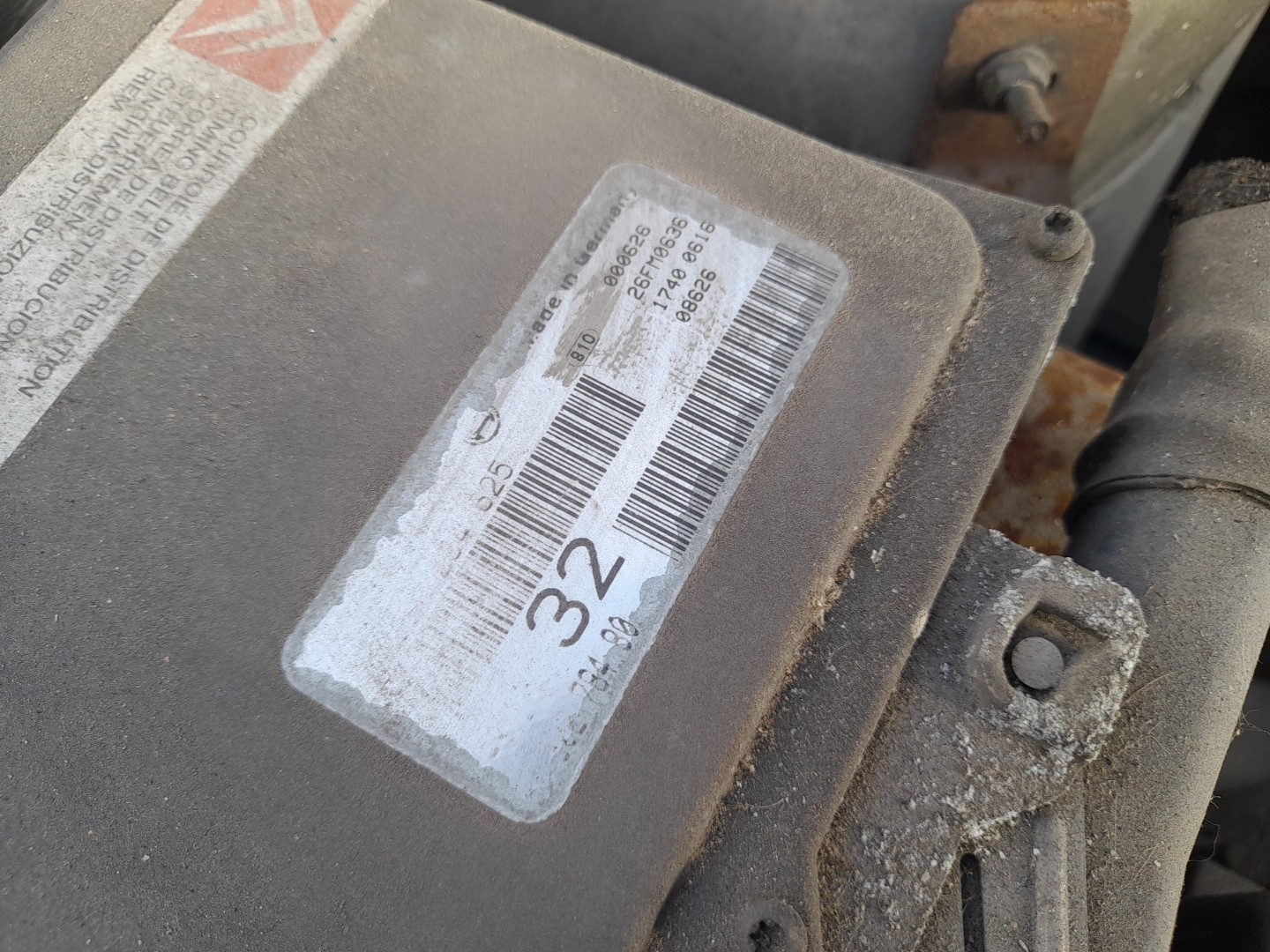 Centralina motor / ECU CITROËN Saxo (S0, S1) Imagem-1