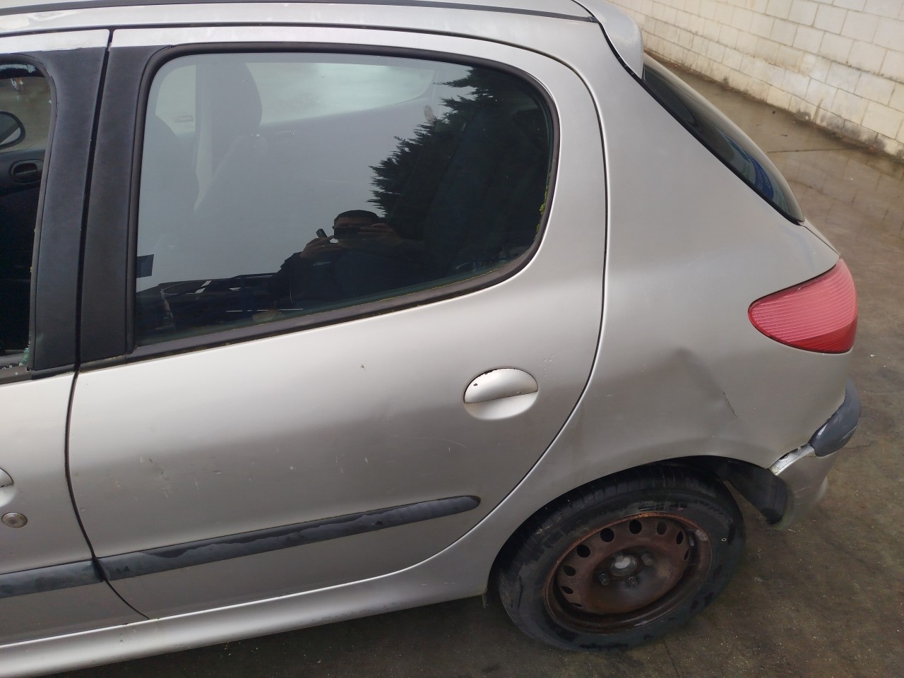 Left rear door