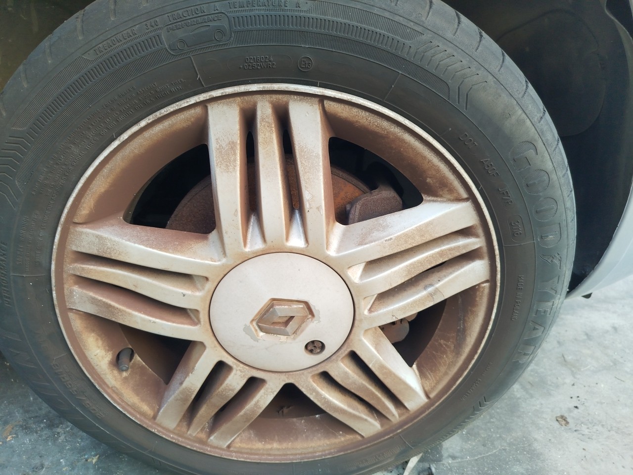 Wheel set RENAULT Megane II Break (KM0/1_) Imagem-3