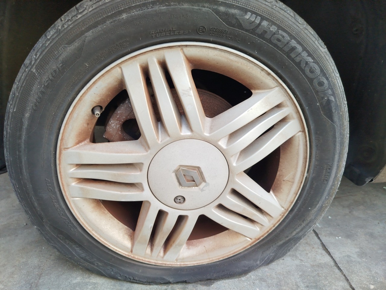 Wheel set RENAULT Megane II Break (KM0/1_) Imagem-2