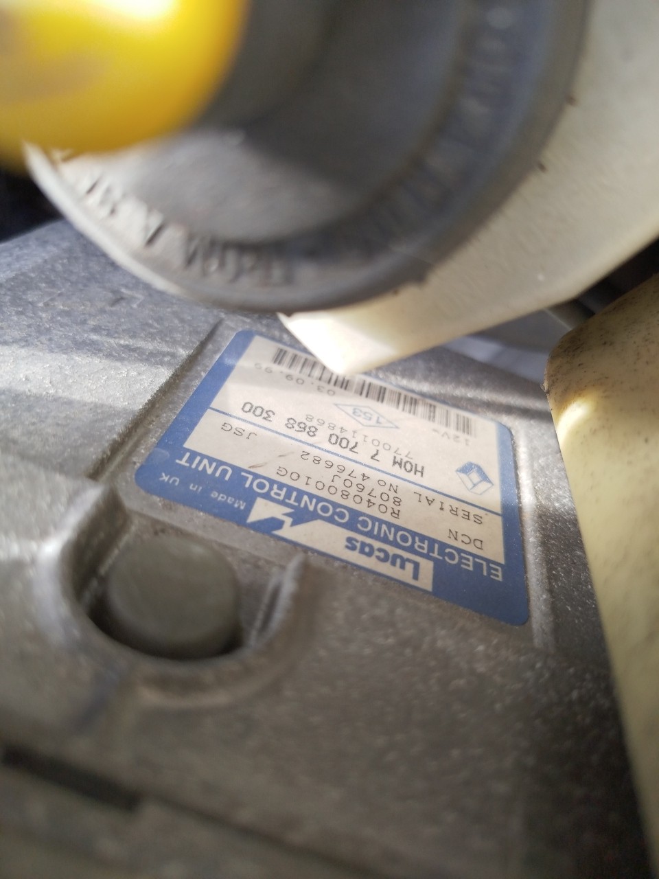 Calculateur /  Unité de contrôle moteur RENAULT Kangoo (KC0/1_) Imagem-1