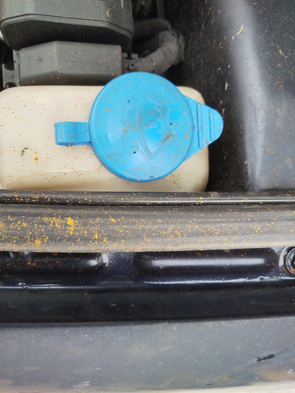 Windshield washer tank