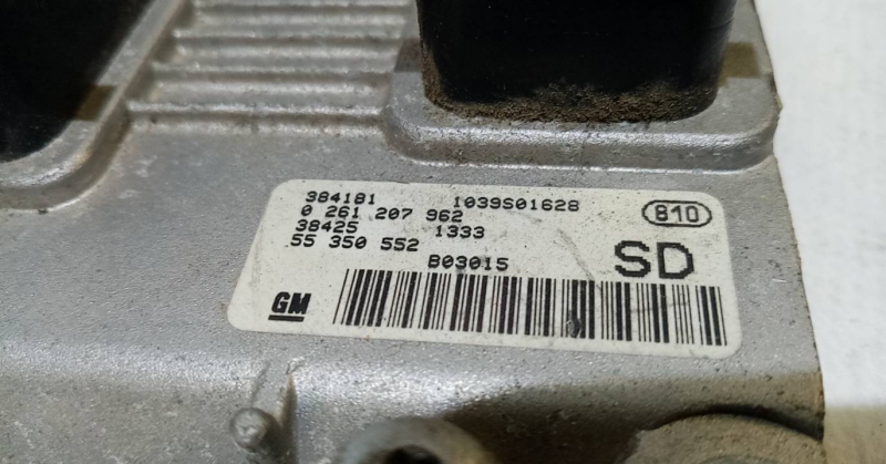 Engine control unit / ECU OPEL Corsa C Imagem-2