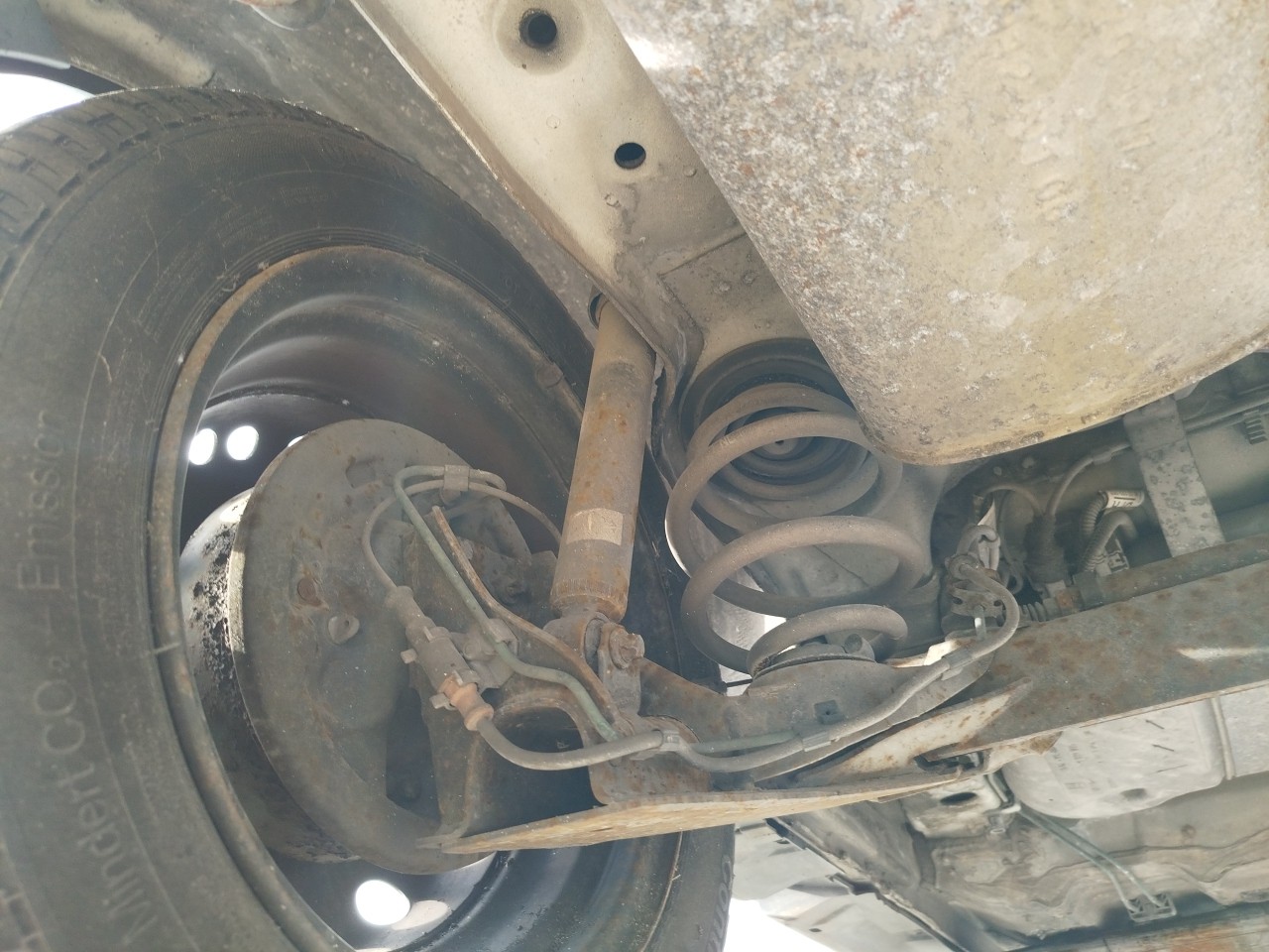 Eje trasero con tambor OPEL Corsa C Imagem-2
