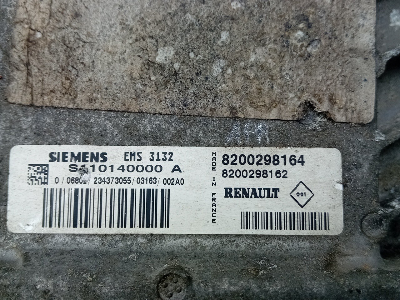 Centralita motor / ECU RENAULT Scénic I (JA0/1_) Imagem-3