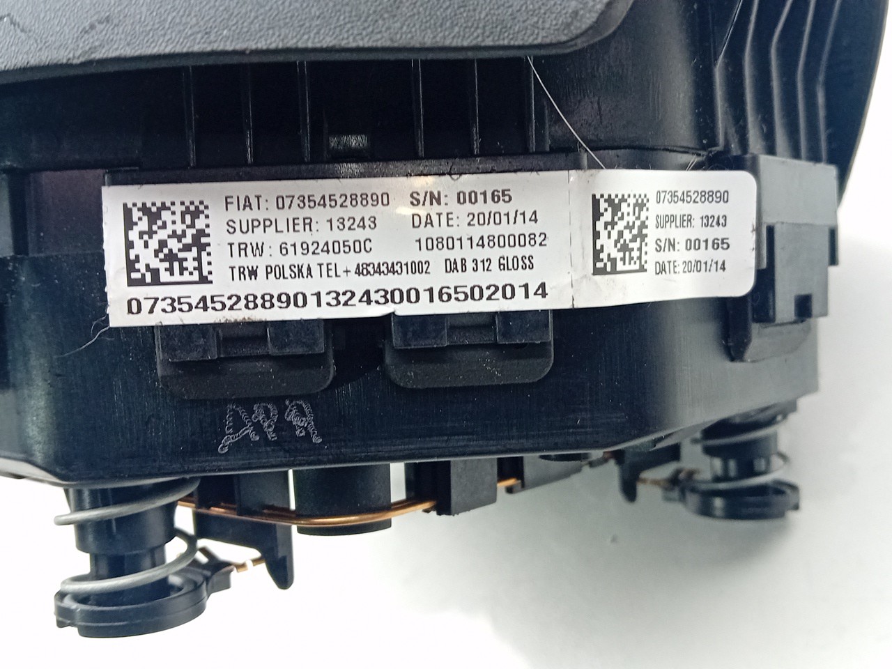 Airbag do volante FIAT 500 (312_) Imagem-2