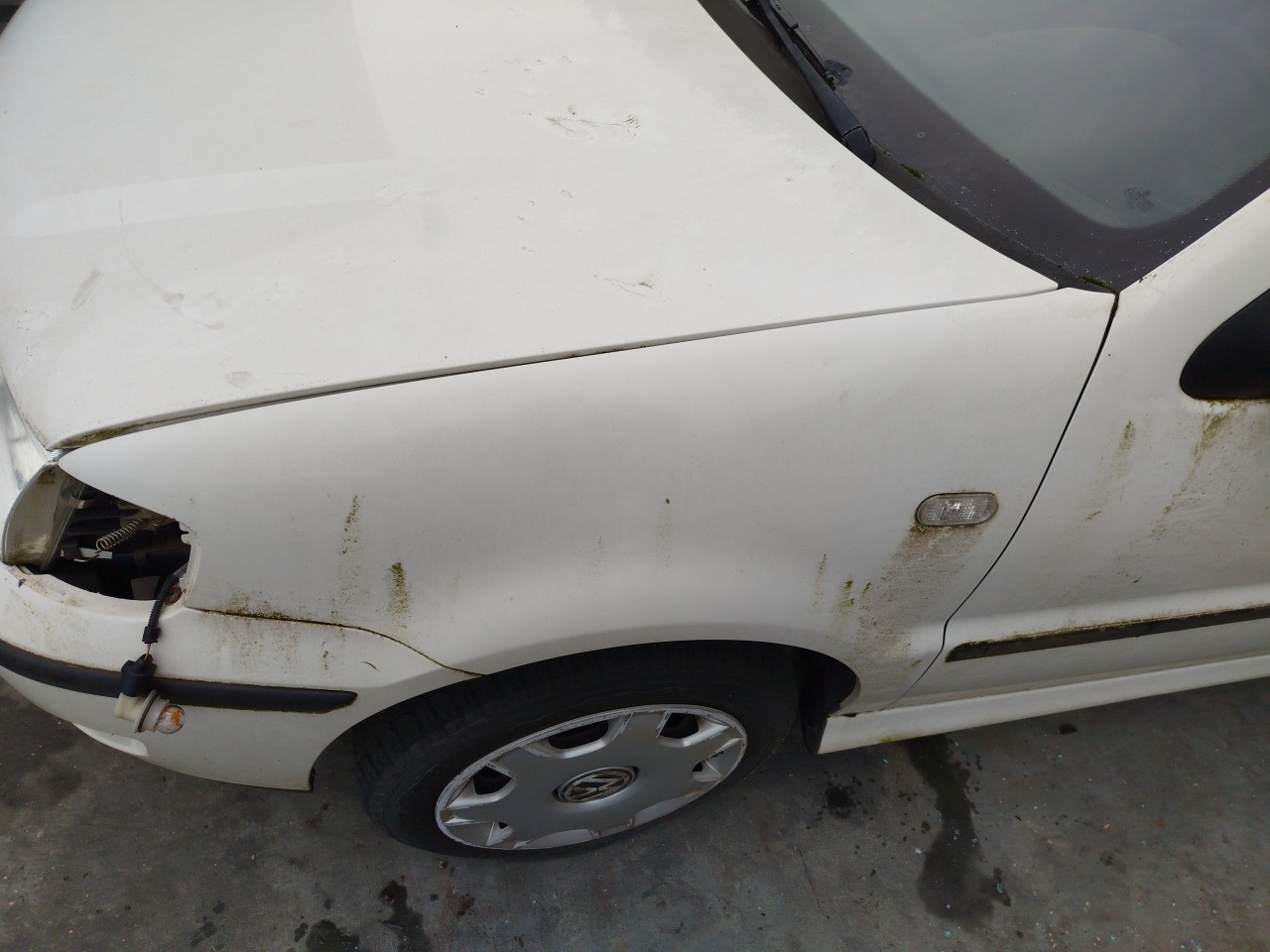 Left fender