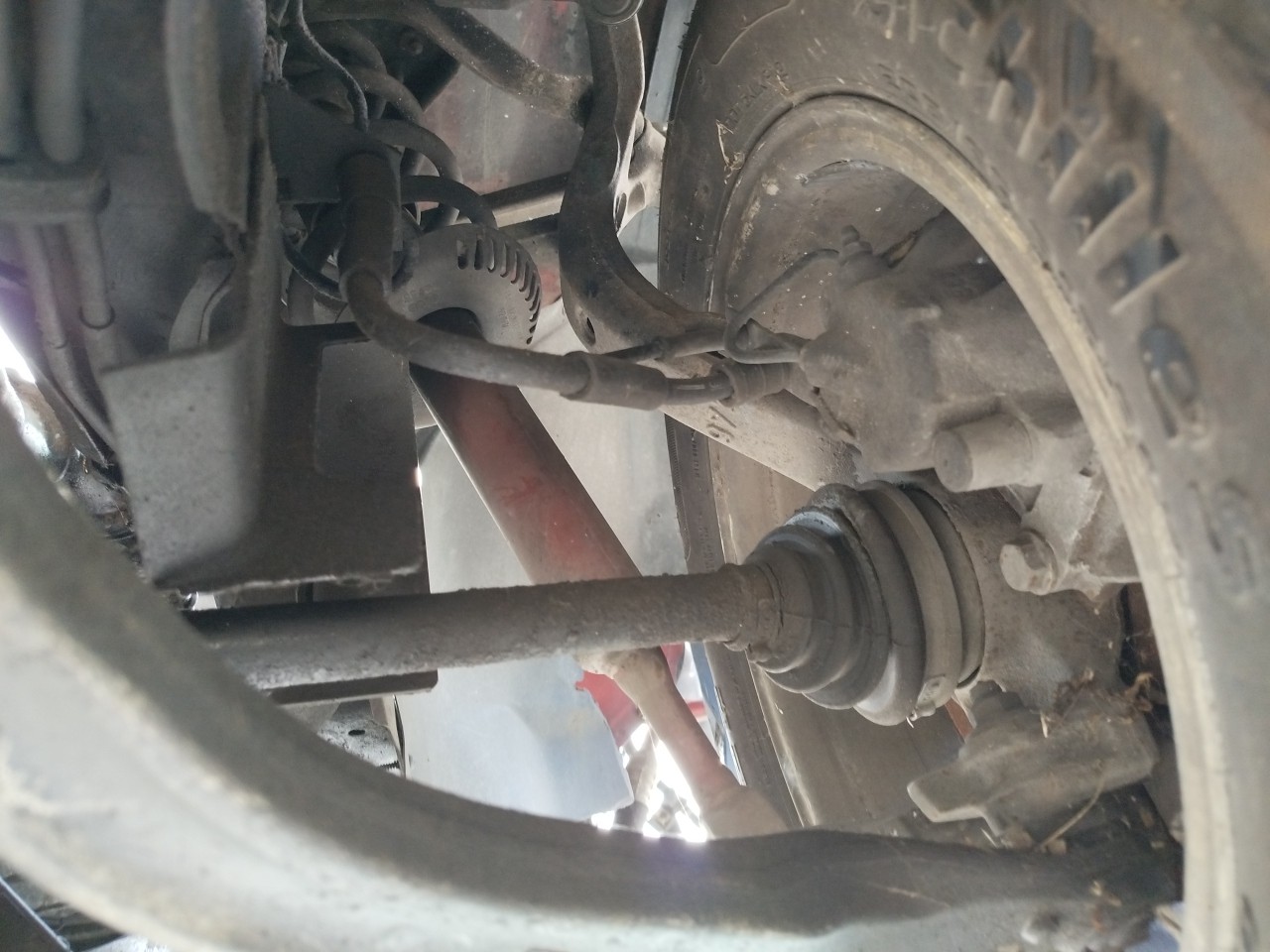 Transmission avant Droite