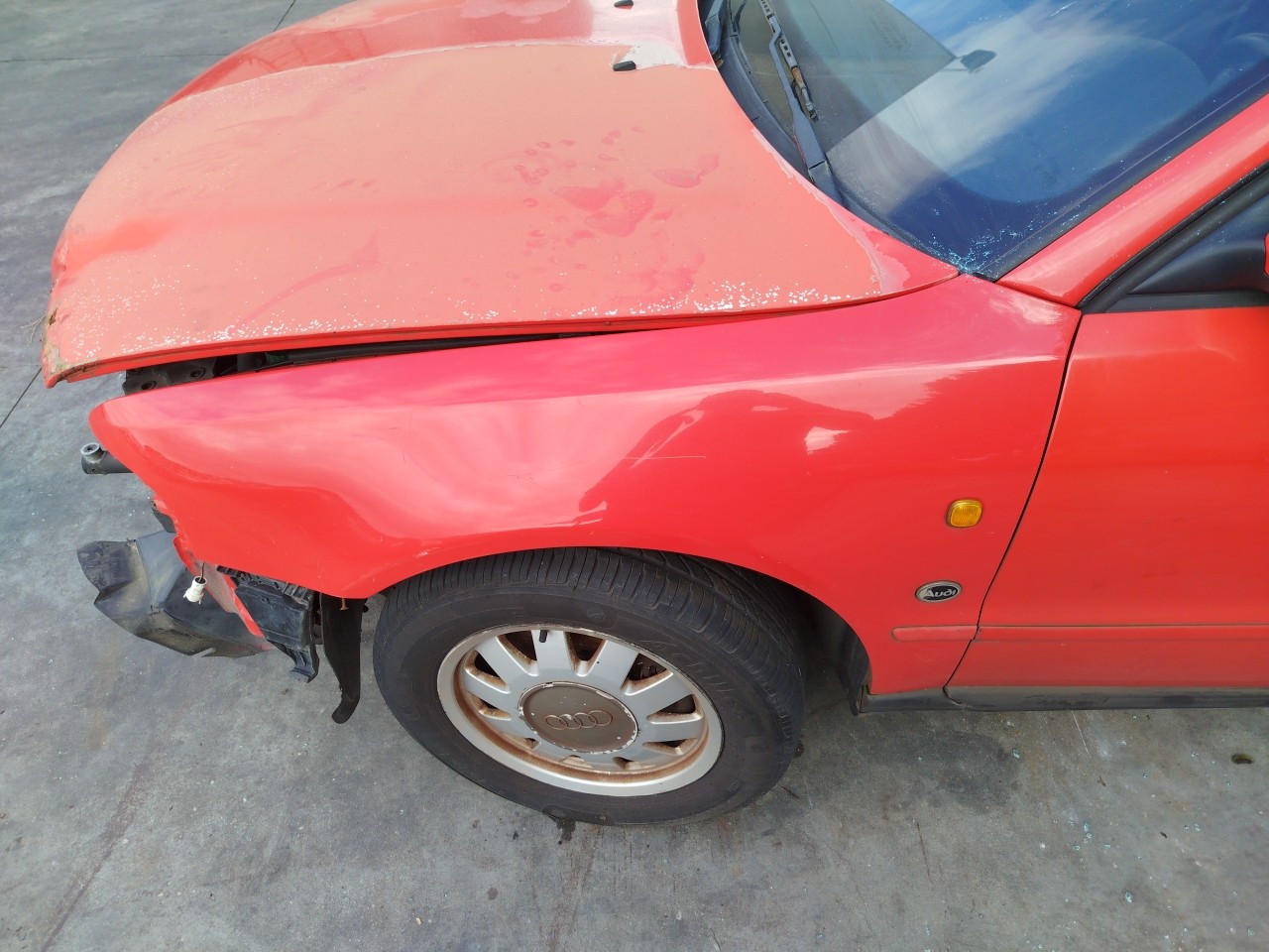 Left fender