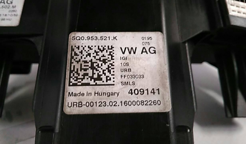 Light and wiper lever set VOLKSWAGEN Golf VII Variant (BA5, BV5) Imagem-1