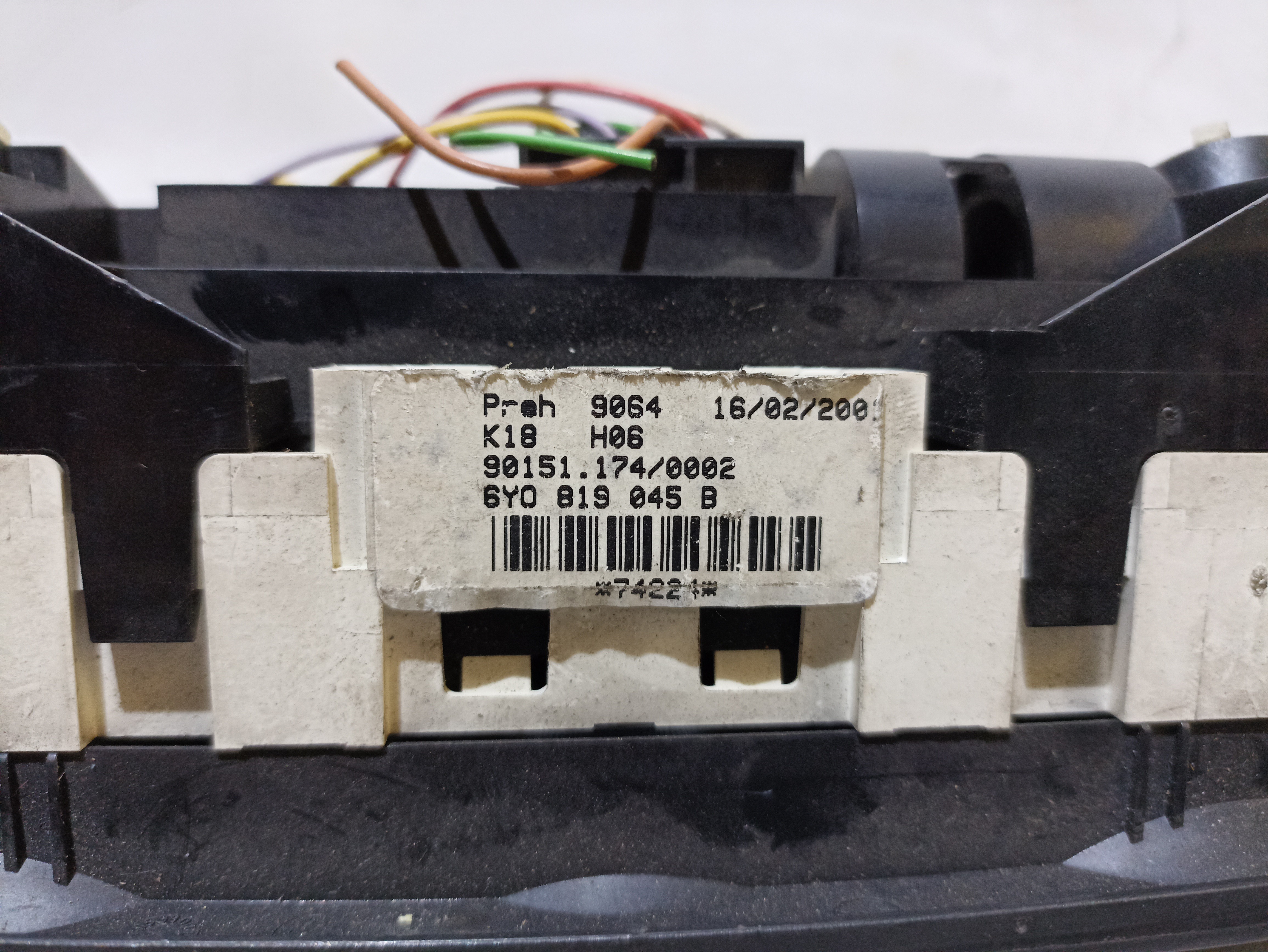 Climate control SKODA Fabia I Hatchback (6Y2) Imagem-1