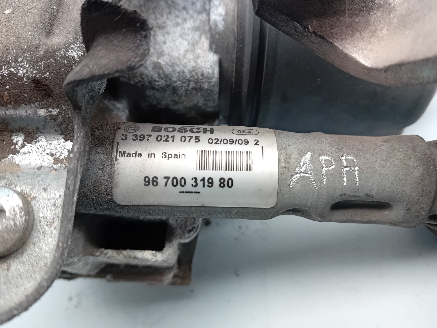 Motor limpa vidros frente PEUGEOT 407 (6D_) Imagem-3