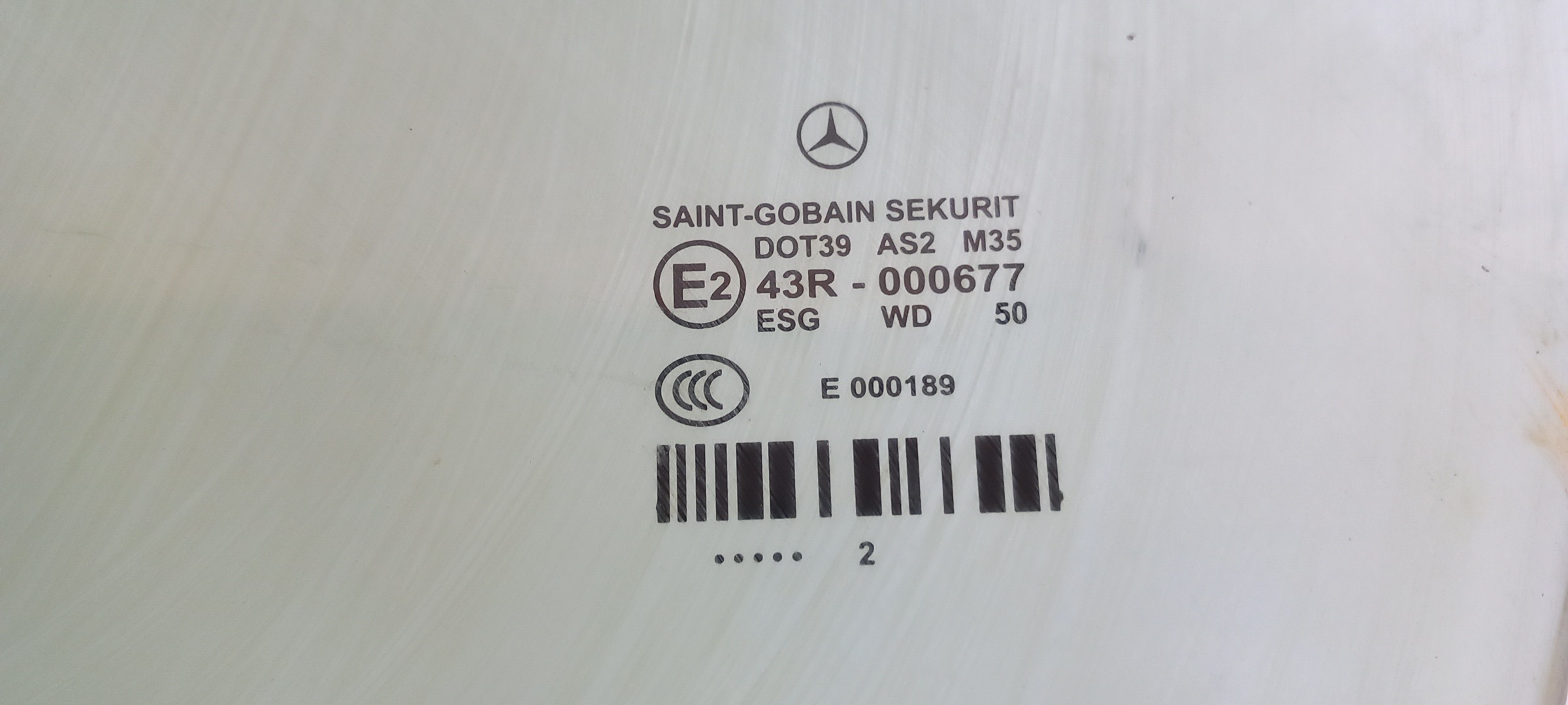 Vidrio puerta Delantero Izquierdo MERCEDES-BENZ Classe E (W212) Imagem-1