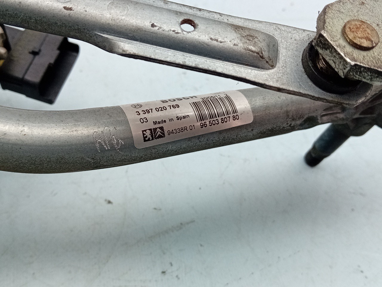 Front Wiper Motor PEUGEOT 207 (WA_, WC_) Imagem-3