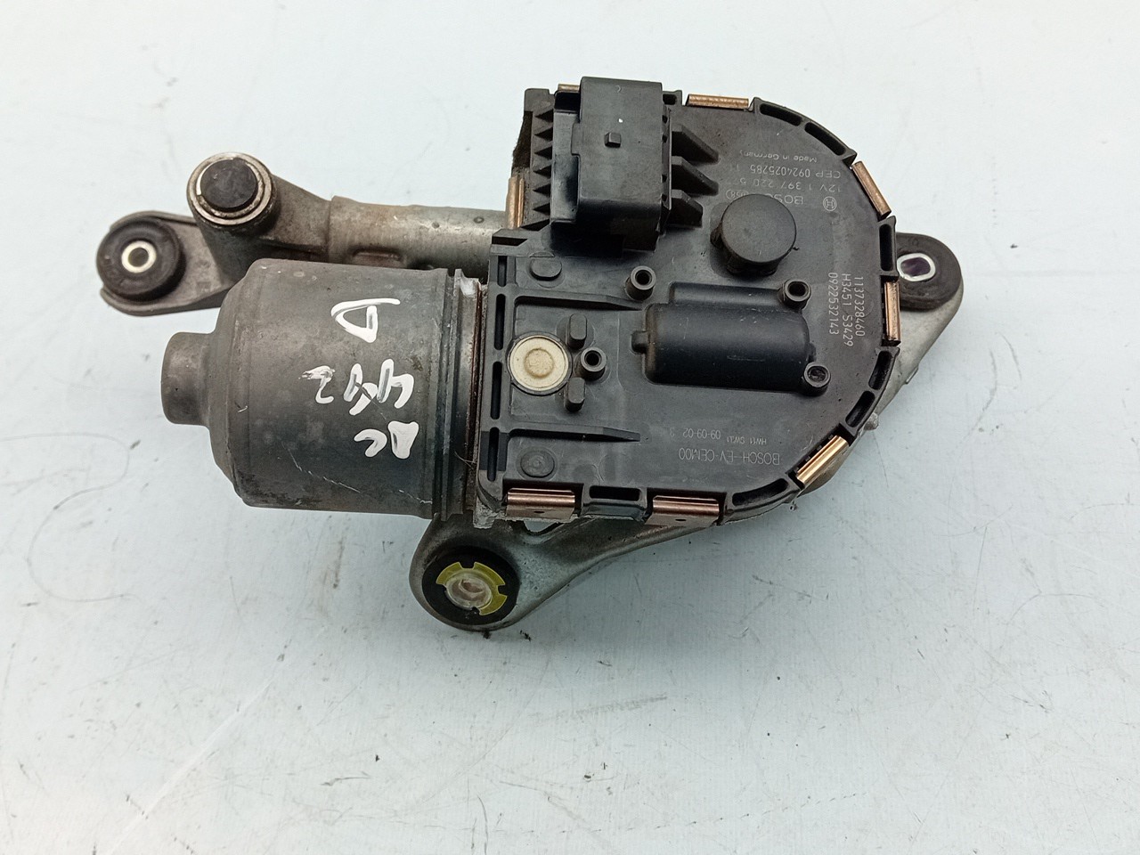 Motor limpa vidros frente