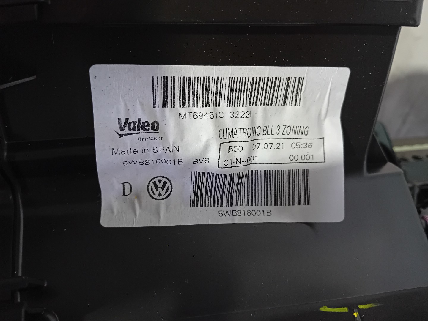 Caixa Chaufagem sofagem SEAT Leon Sportstourer (KL8) Imagem-4