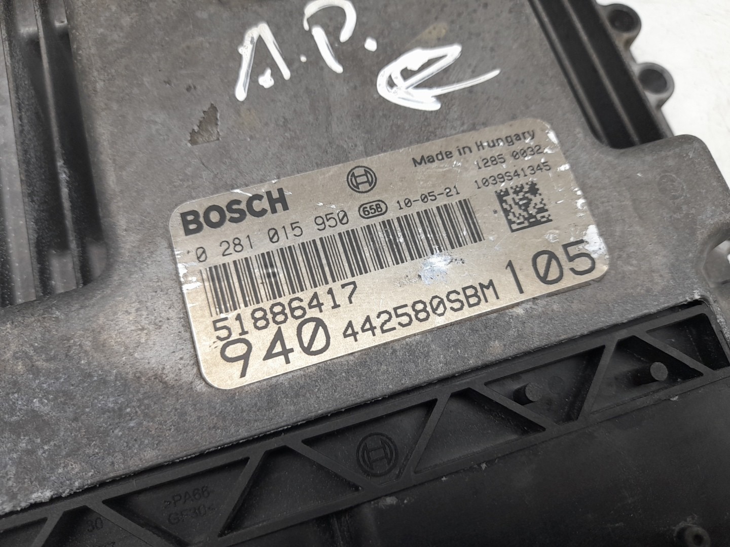 Centralina motor / ECU ALFA ROMEO Giulietta (940_) Imagem-2