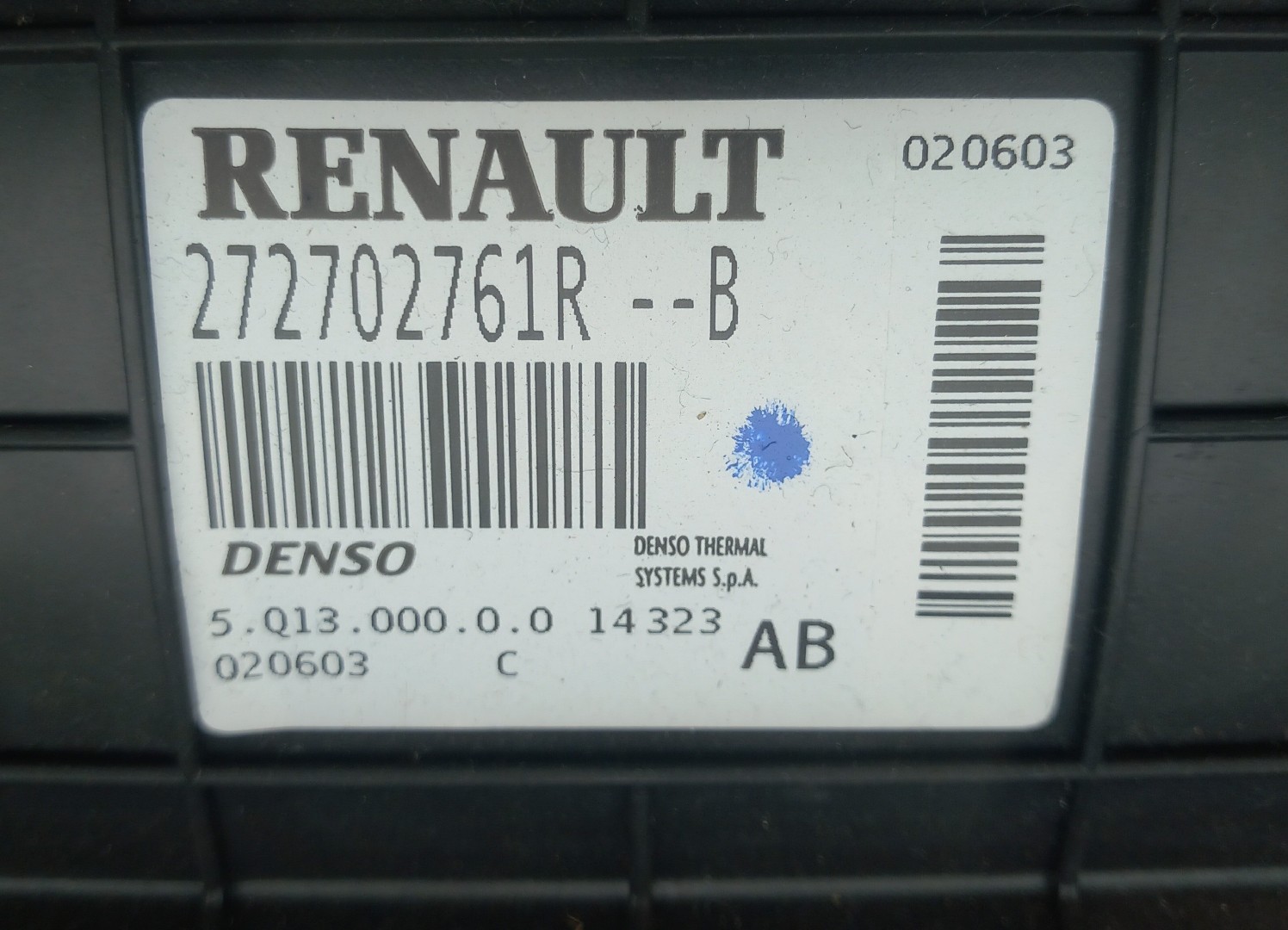 Caixa Chaufagem sofagem RENAULT Zoe (BFM_) Imagem-5