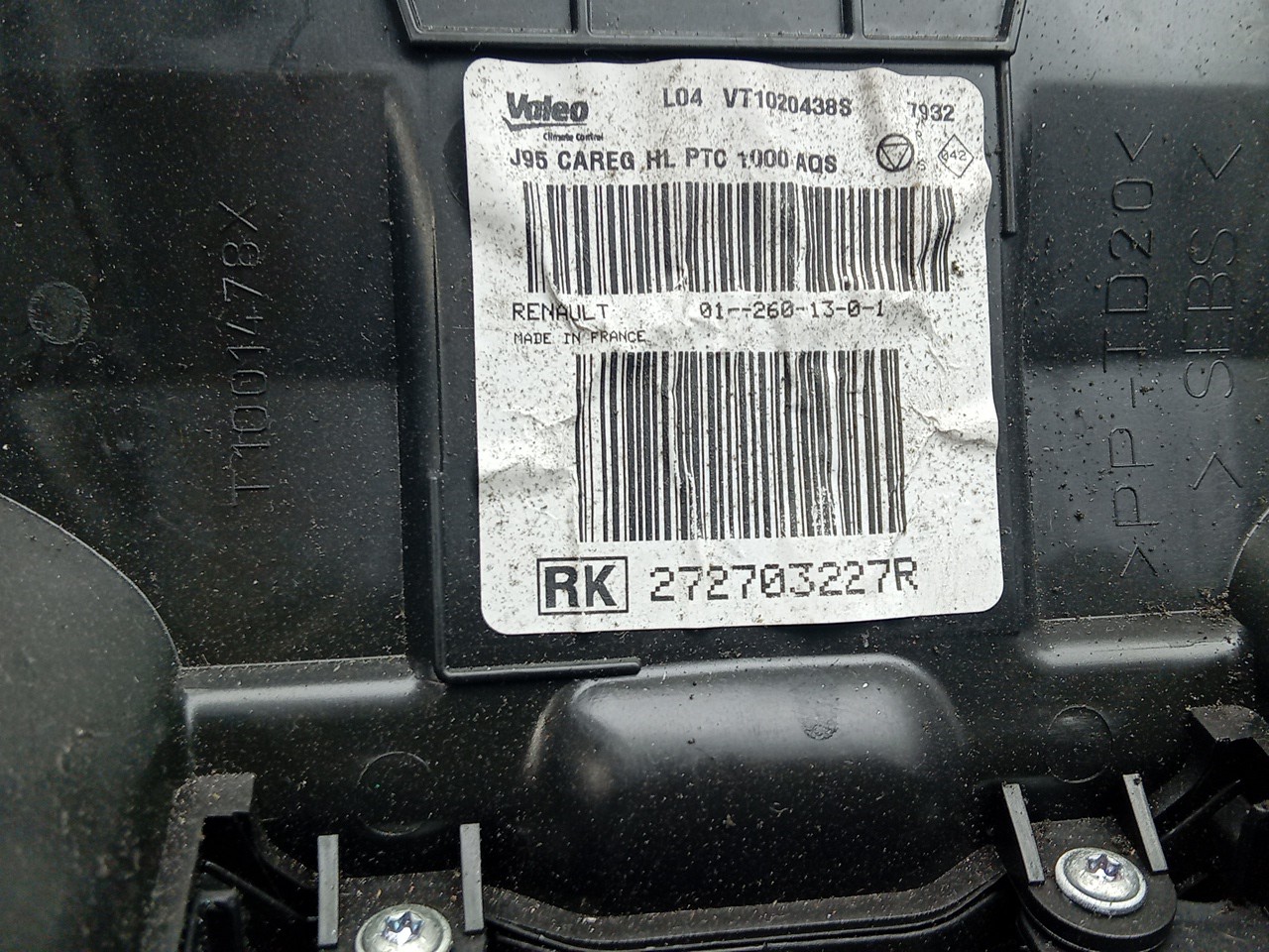 Caixa Chaufagem sofagem RENAULT Scénic III (JZ0/1_) Imagem-4