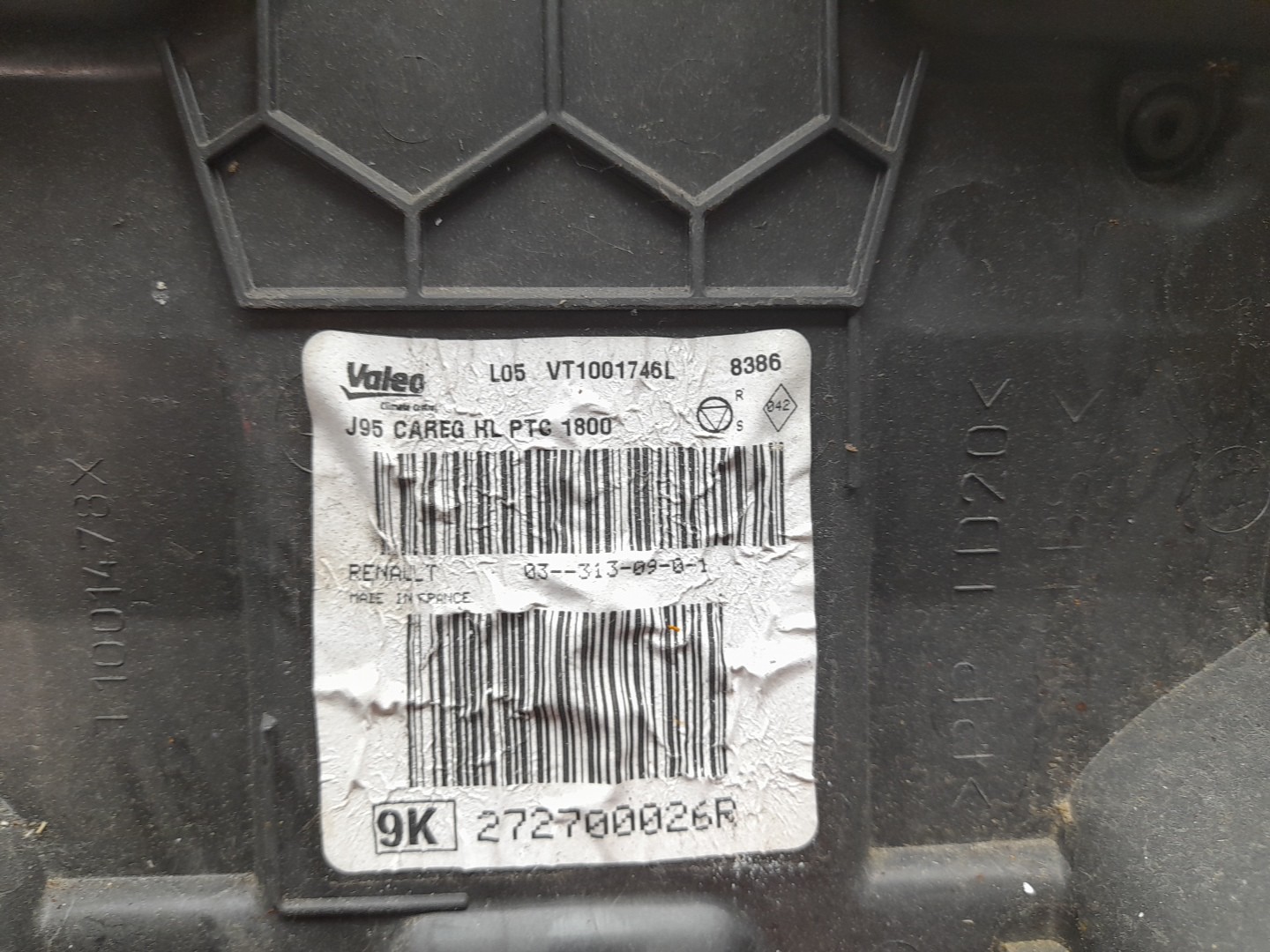 Caixa Chaufagem sofagem RENAULT Scénic III (JZ0/1_) Imagem-4