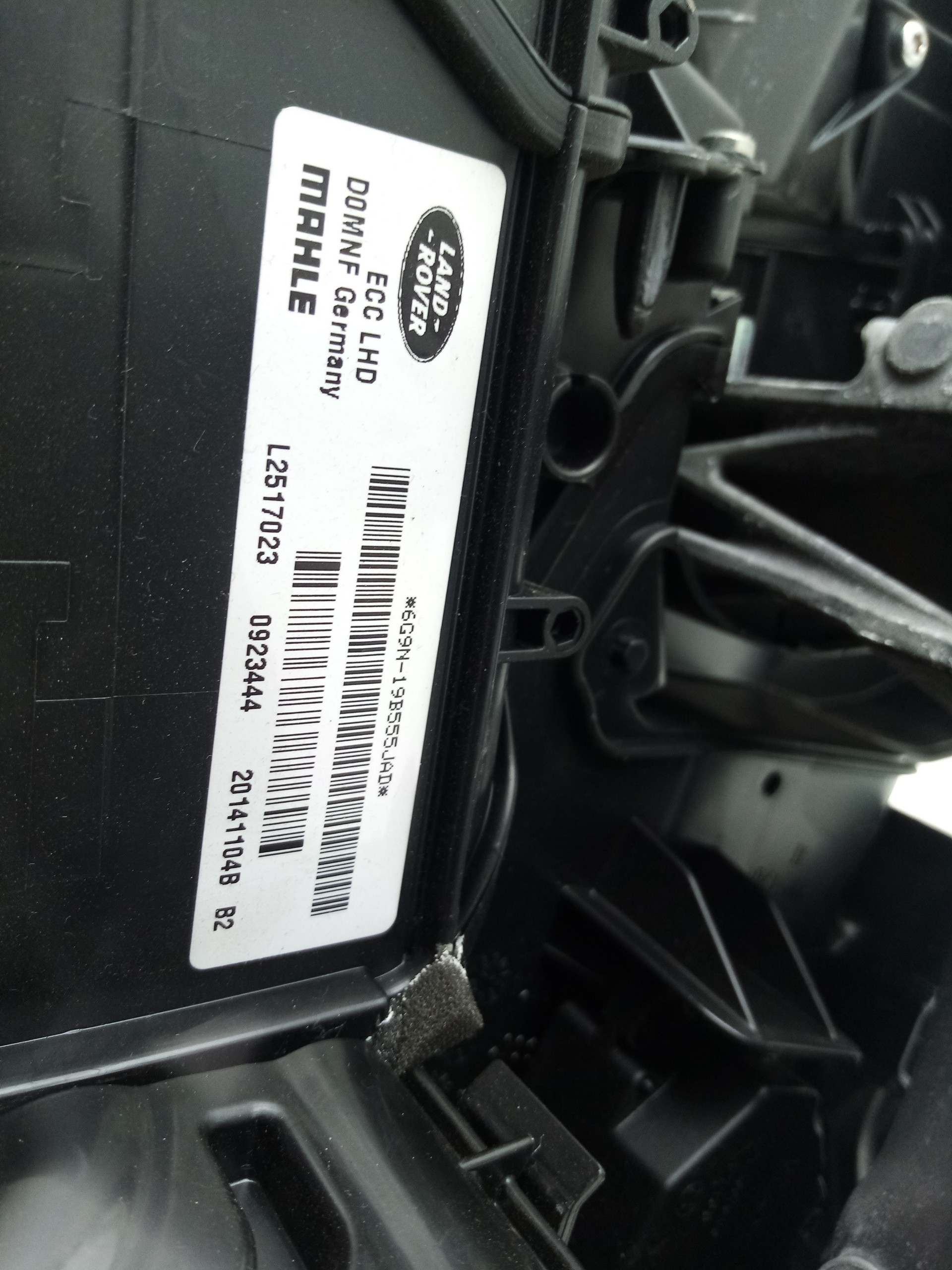 Caixa Chaufagem sofagem LAND ROVER Range Rover Evoque (L538) Imagem-3