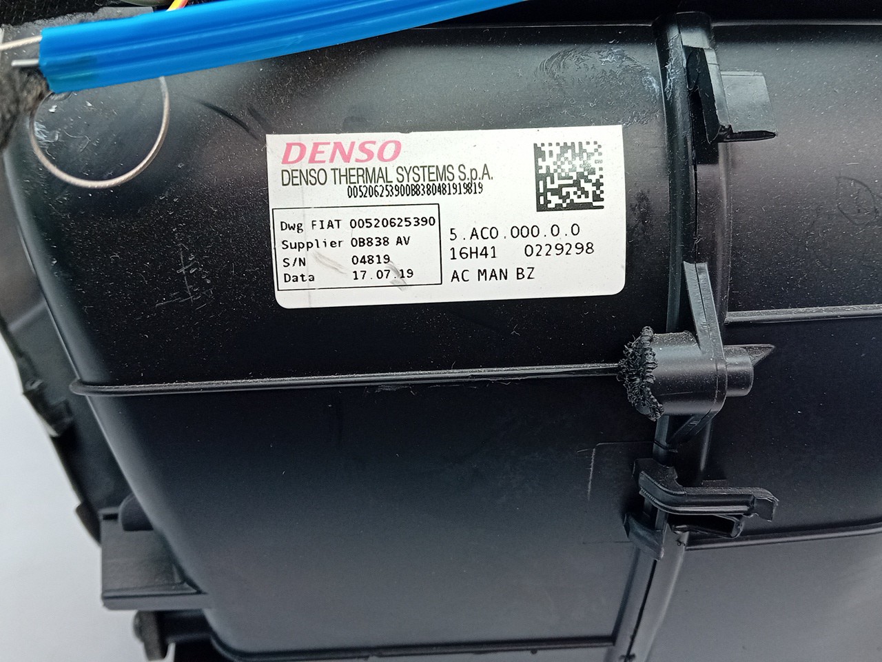 Caixa Chaufagem sofagem FIAT Panda (312_, 319_) Imagem-3