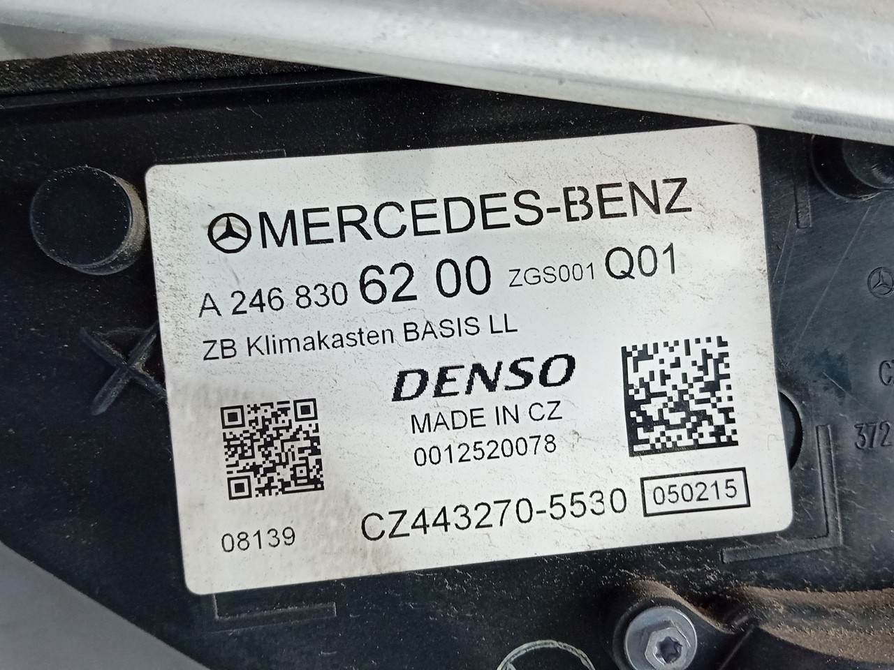 Caixa Chaufagem sofagem MERCEDES-BENZ GLA (X156) Imagem-3