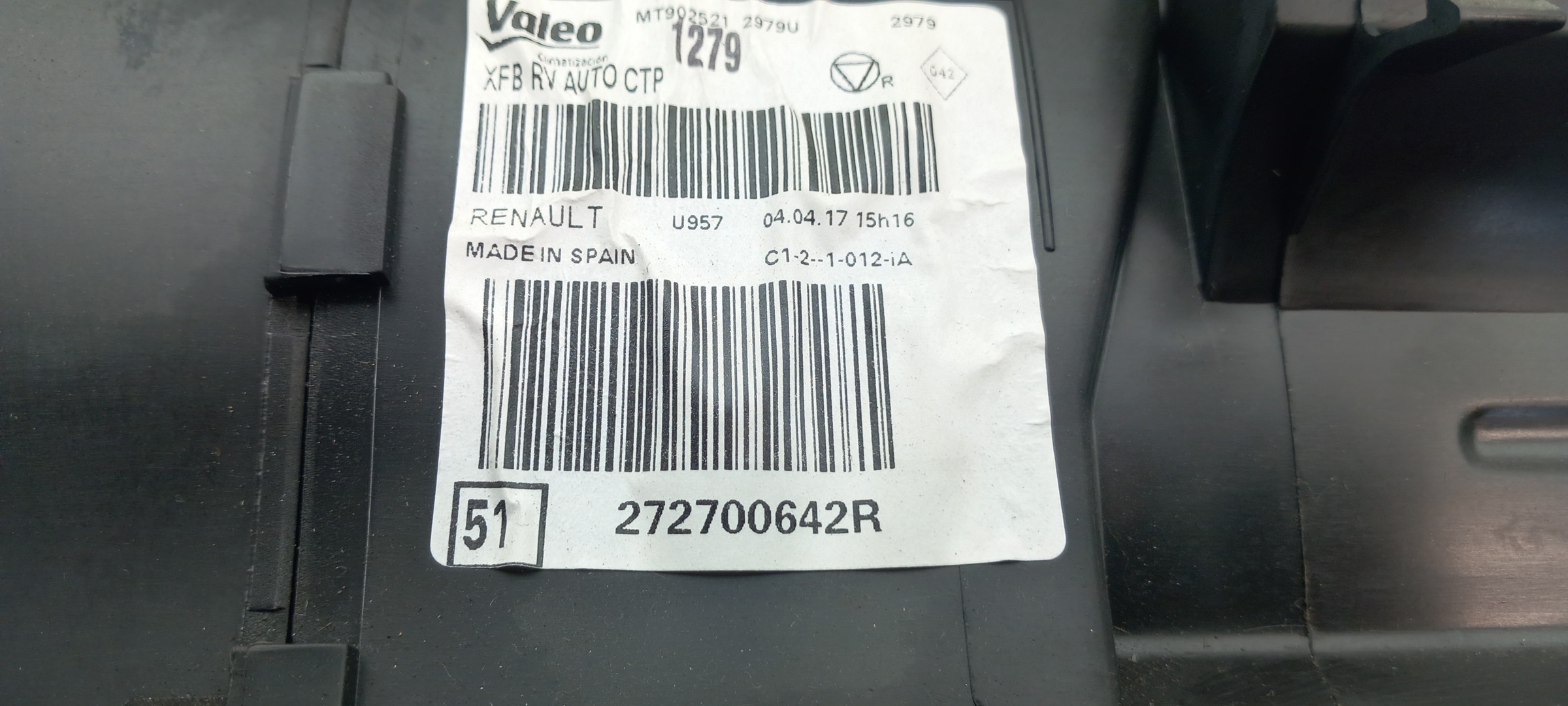 Caixa Chaufagem sofagem RENAULT Megane IV Grandtour (K9A/M_) Imagem-11