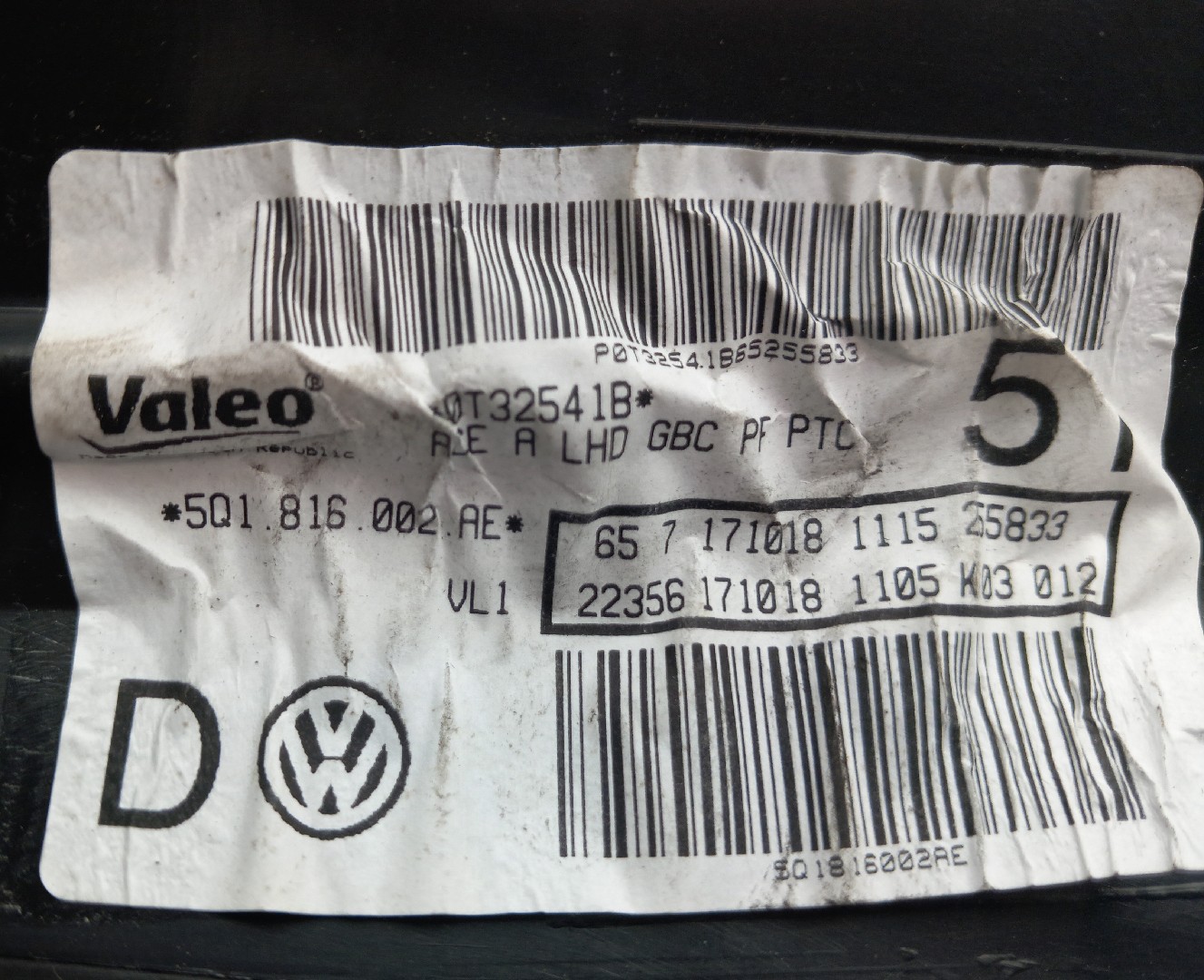 Caixa Chaufagem sofagem VOLKSWAGEN Golf VII (5G1, BQ1, BE1, BE2) Imagem-4