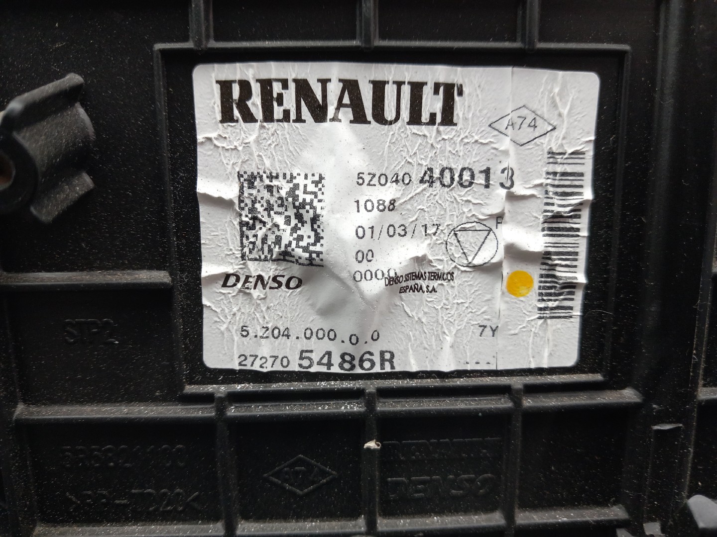 Caixa Chaufagem sofagem RENAULT Captur (J5_) Imagem-5