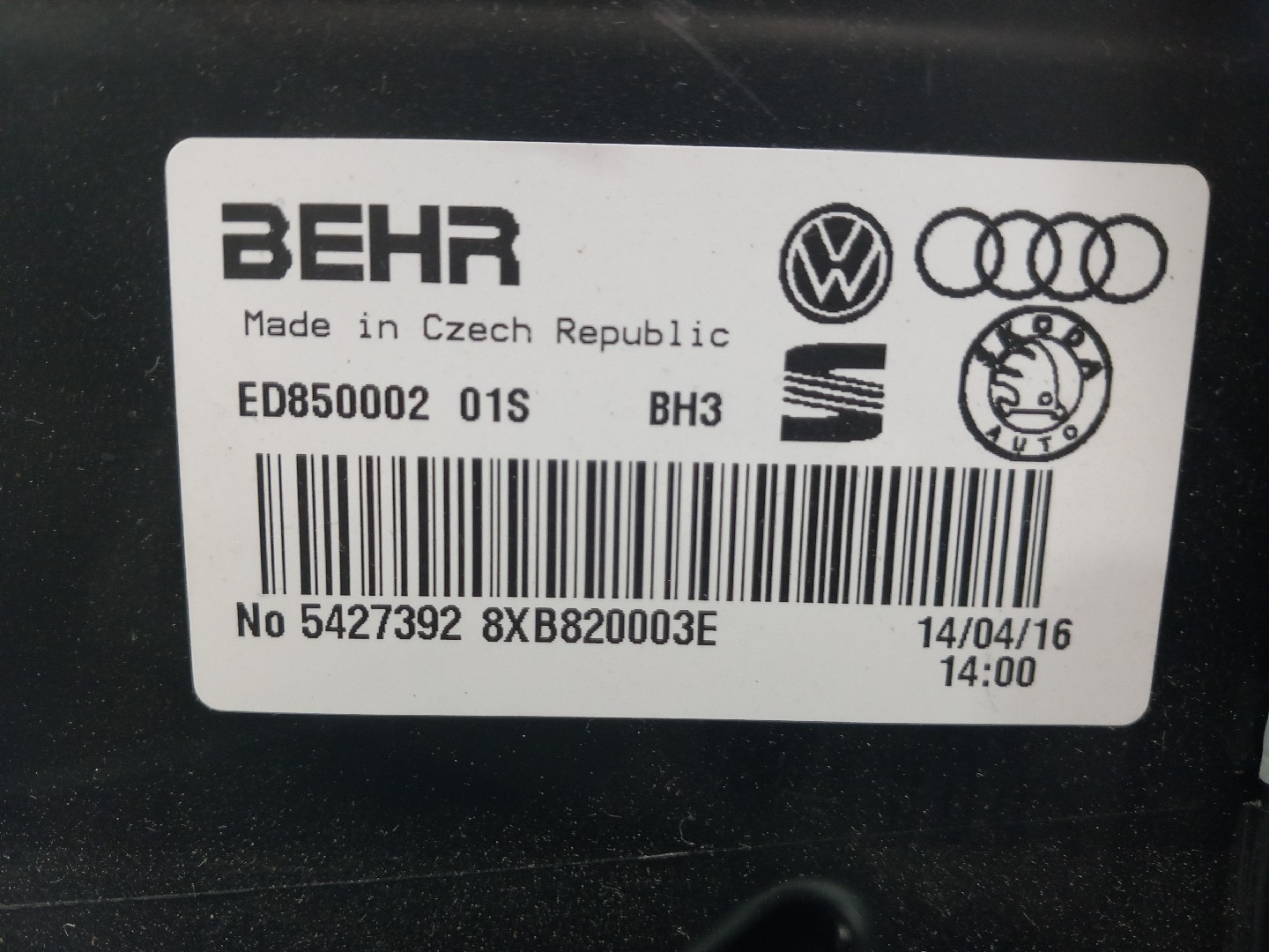 Caixa Chaufagem sofagem AUDI A1 Sportback (8XA, 8XF) Imagem-4