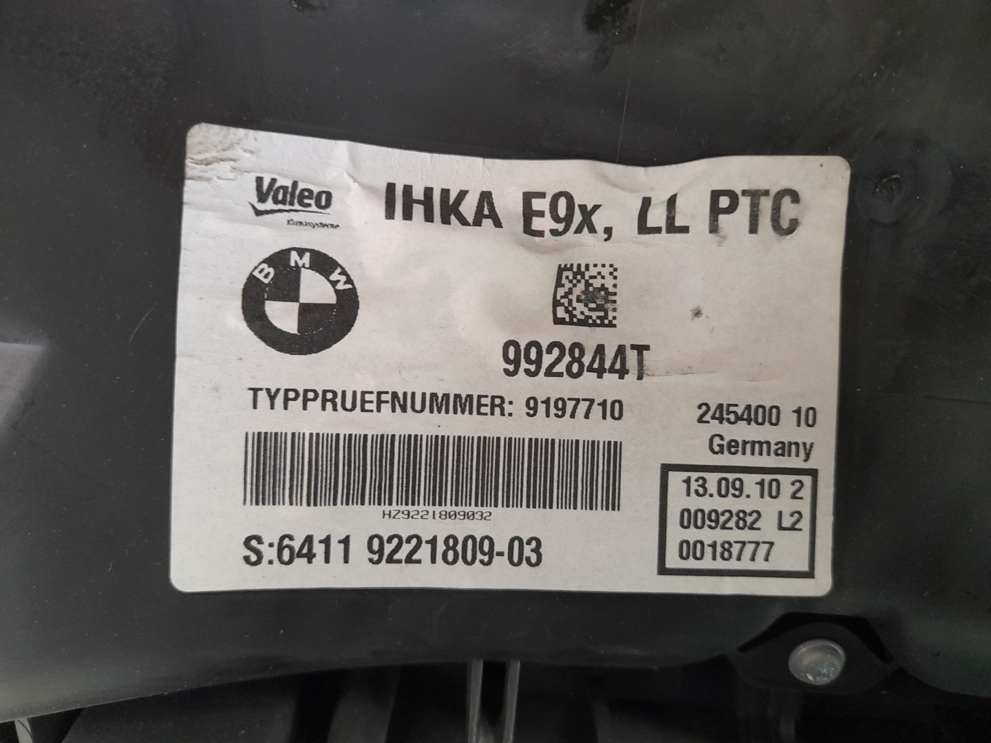 Caixa Chaufagem sofagem BMW 3 Coupé (E92) Imagem-2