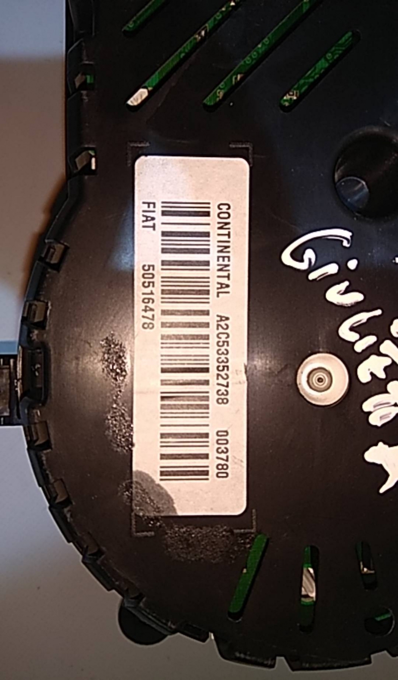 Quadro strumenti / Pannello strumenti ALFA ROMEO Giulietta (940_) Imagem-2