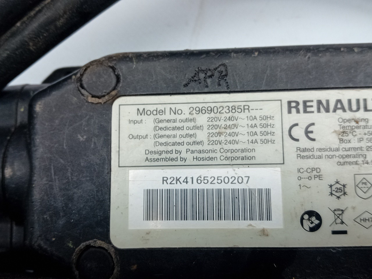 Cabos de Carregamento RENAULT Zoe (BFM_) Imagem-3