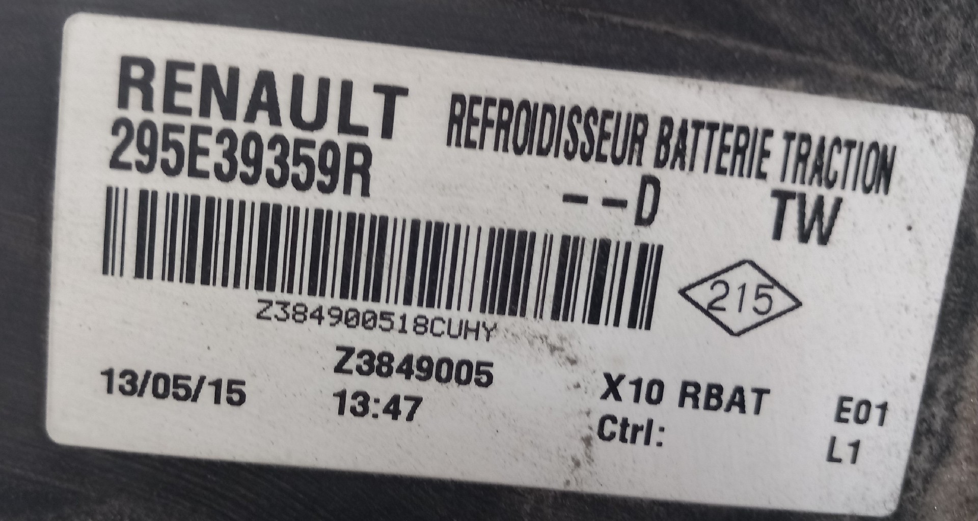 Caixa de Arrefecimento RENAULT Zoe (BFM_) Imagem-3