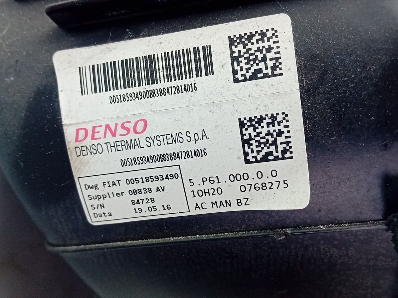 Caixa Chaufagem sofagem FIAT Panda (312_, 319_) Imagem-3