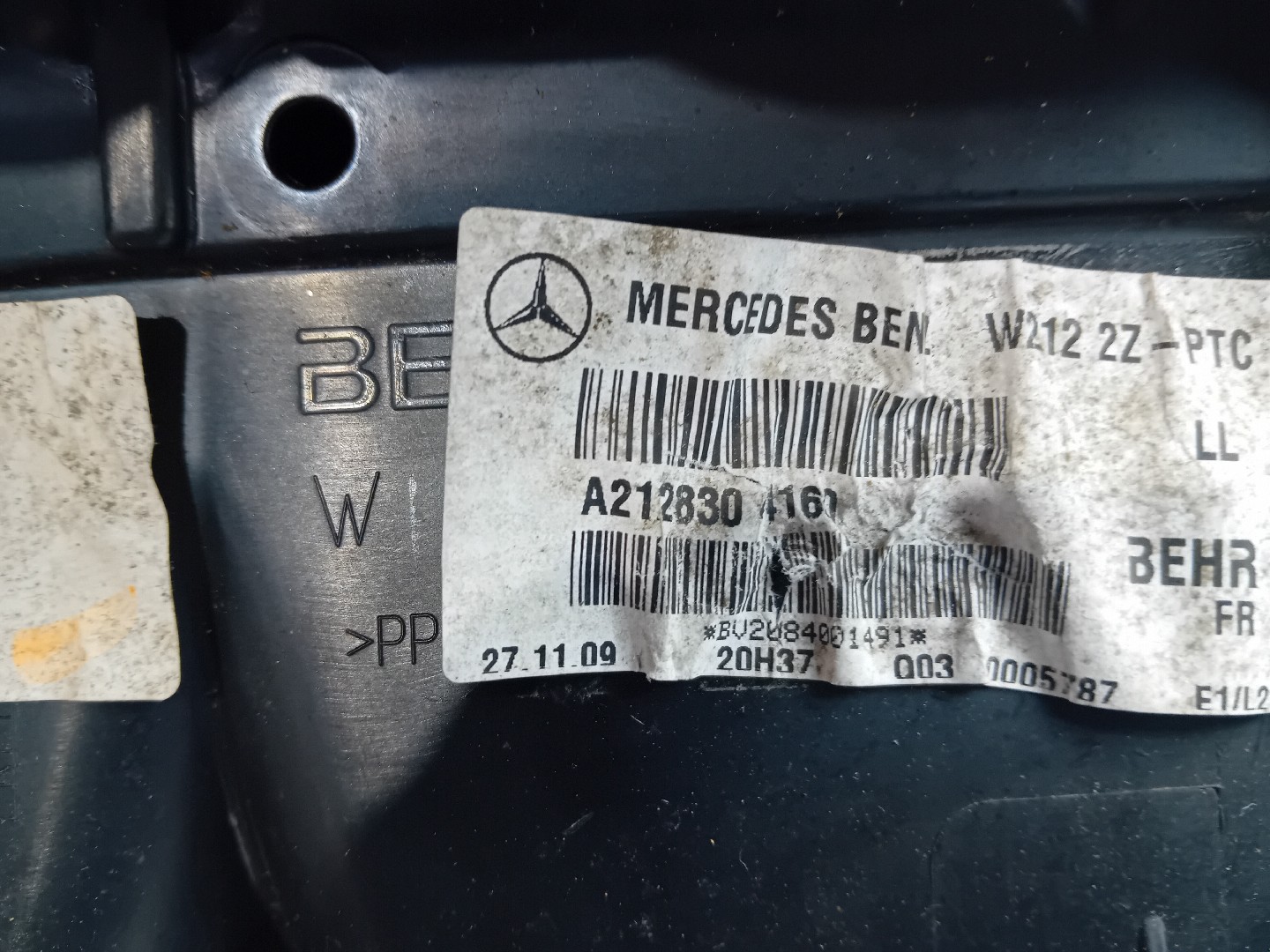 Chauffage complet MERCEDES-BENZ Classe E (W212) Imagem-4