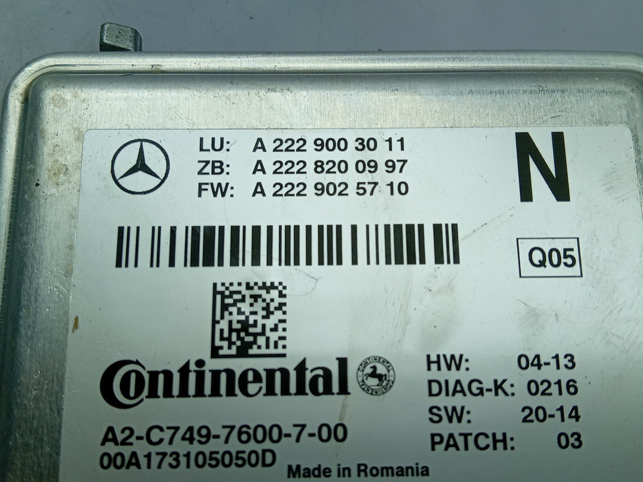 Camera de Estacionamento MERCEDES-BENZ Classe C (W205) Imagem-4