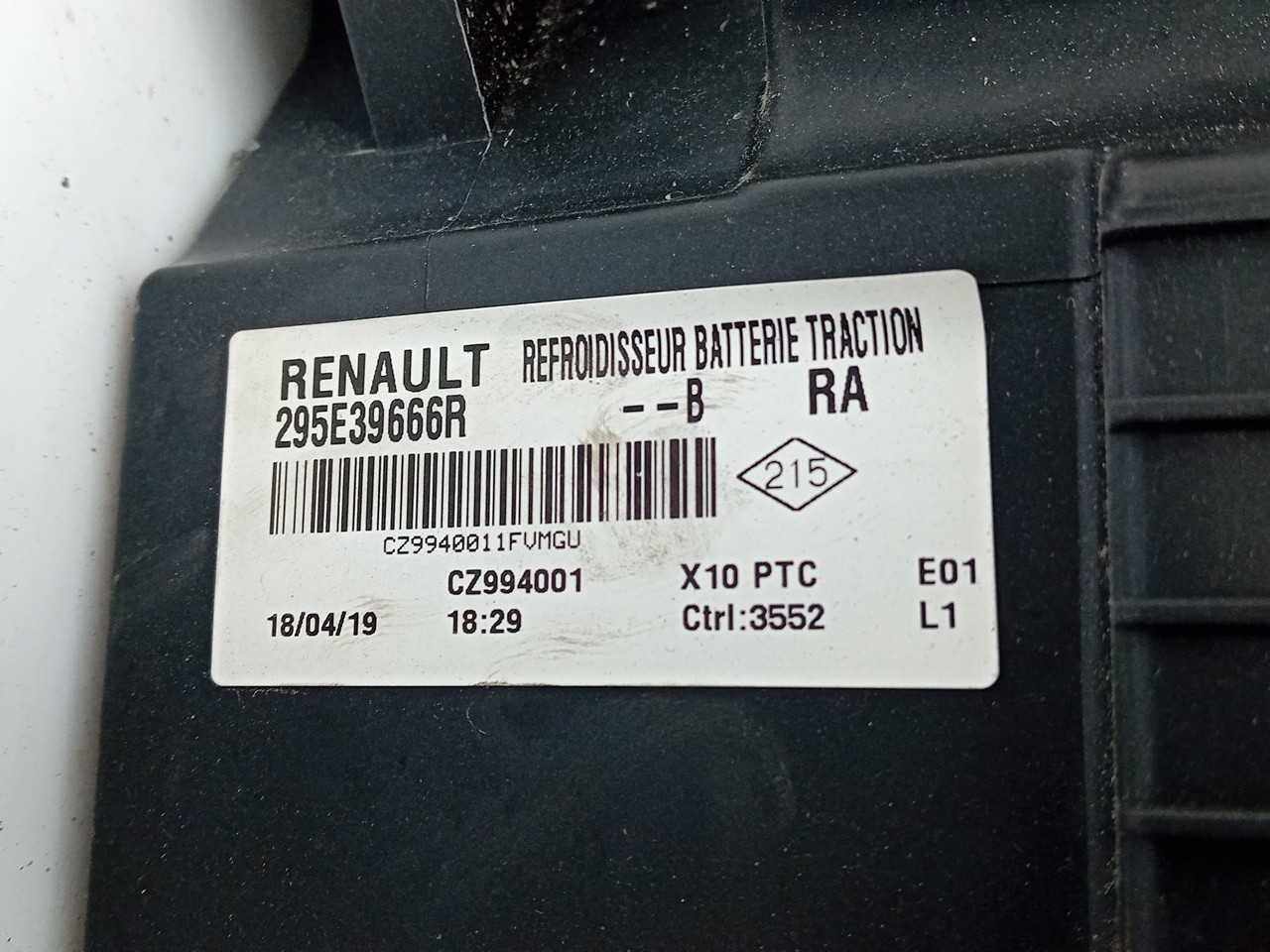 Caixa de Arrefecimento RENAULT Zoe (BFM_) Imagem-2