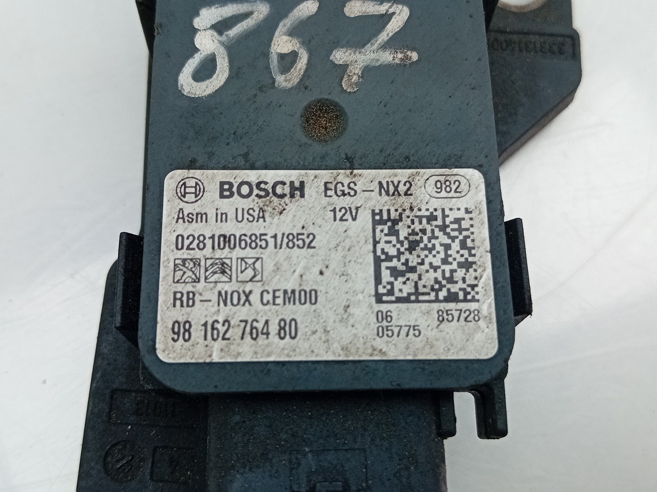 Sensor Nox PEUGEOT 308 SW II Van (LC_) Imagem-3