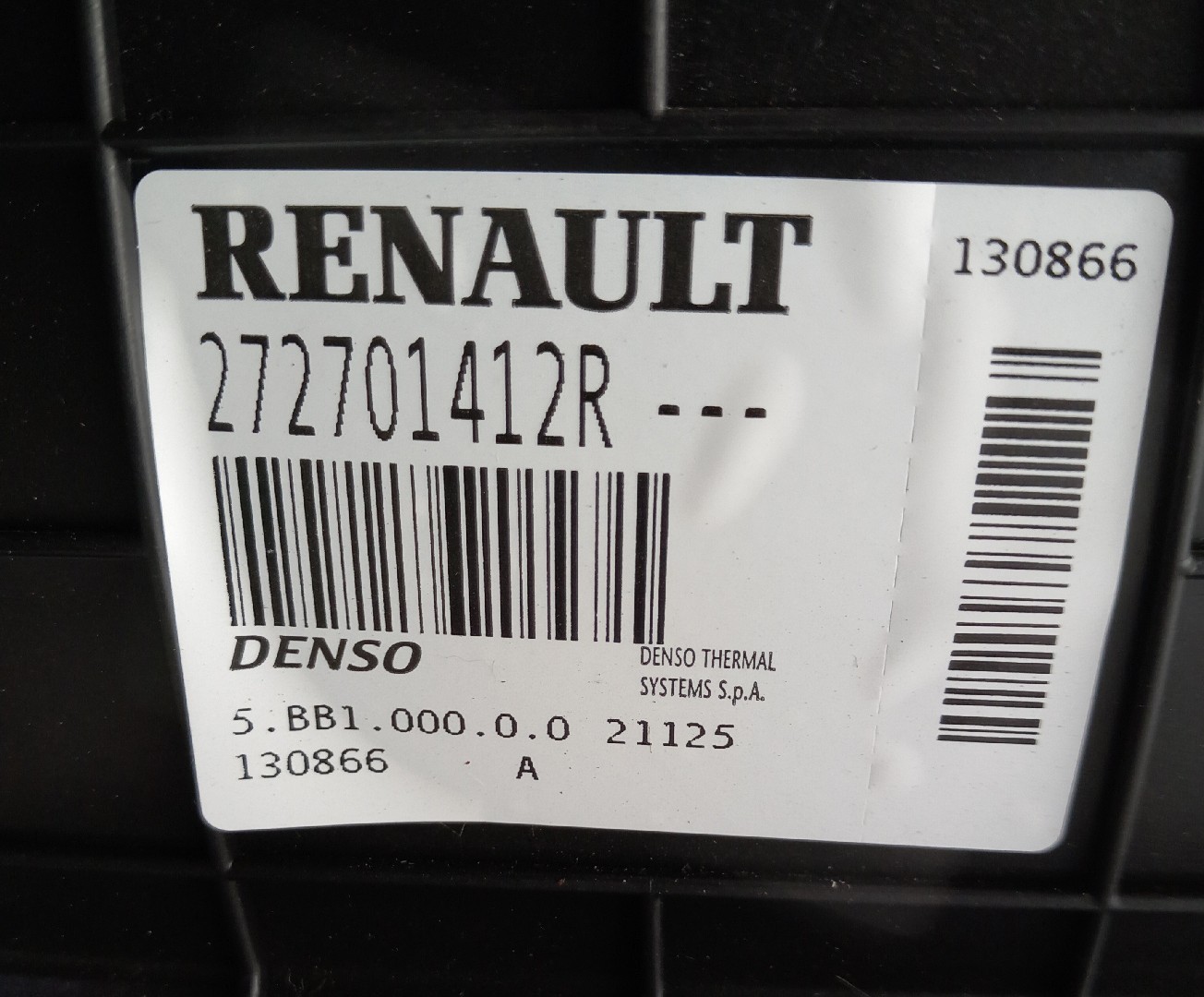 Caixa Chaufagem sofagem RENAULT Zoe (BFM_) Imagem-4