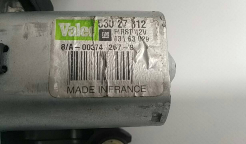 12v Black Front Wiper Windscreen Motor For Vauxhall Corsa C 1.0 2000-2006 Sale