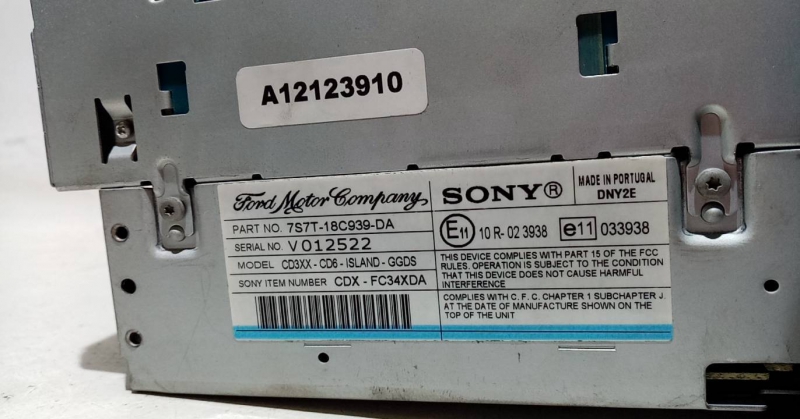 Radio / autorradio FORD S-Max (WA6) Imagem-3