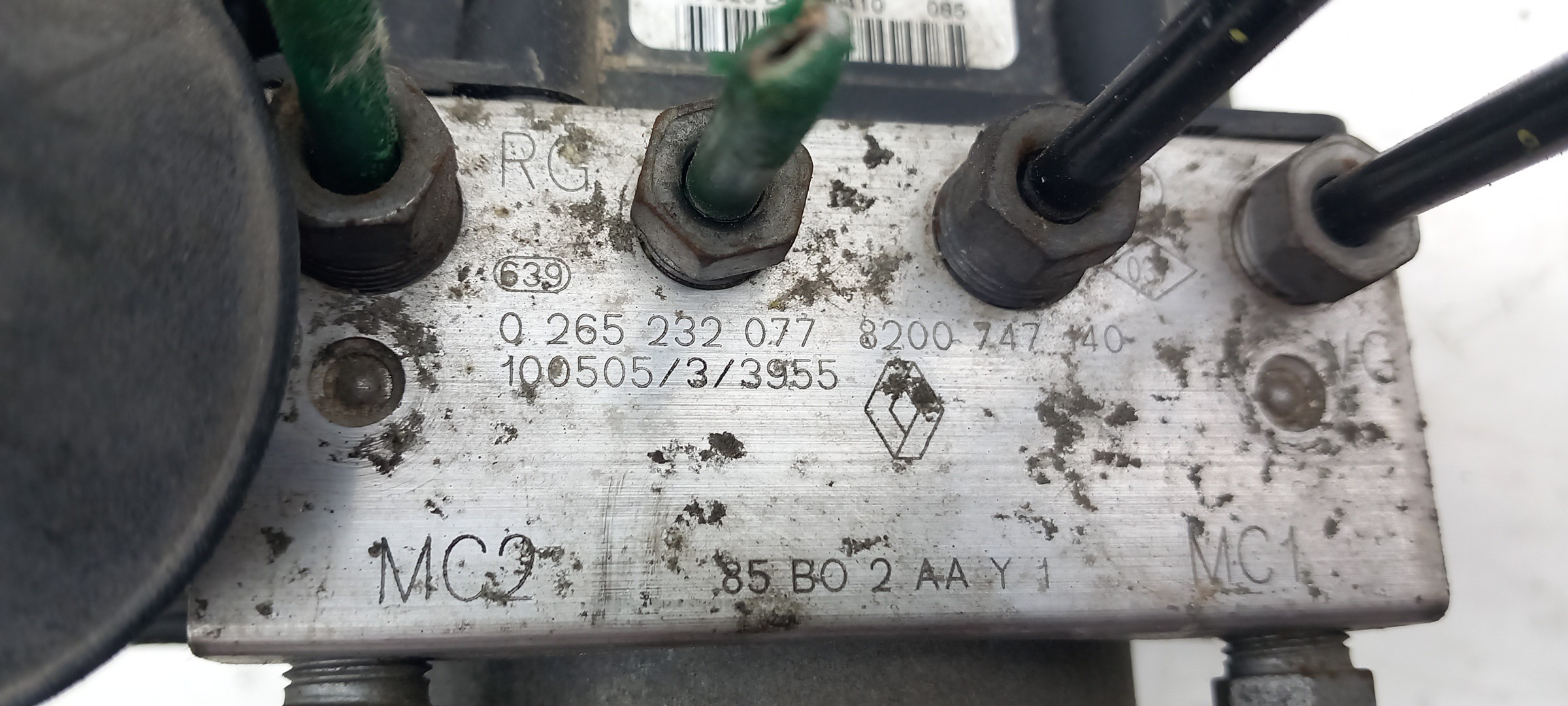 ABS control unit / ECU ABS RENAULT Clio III (BR0/1, CR0/1) Imagem-1