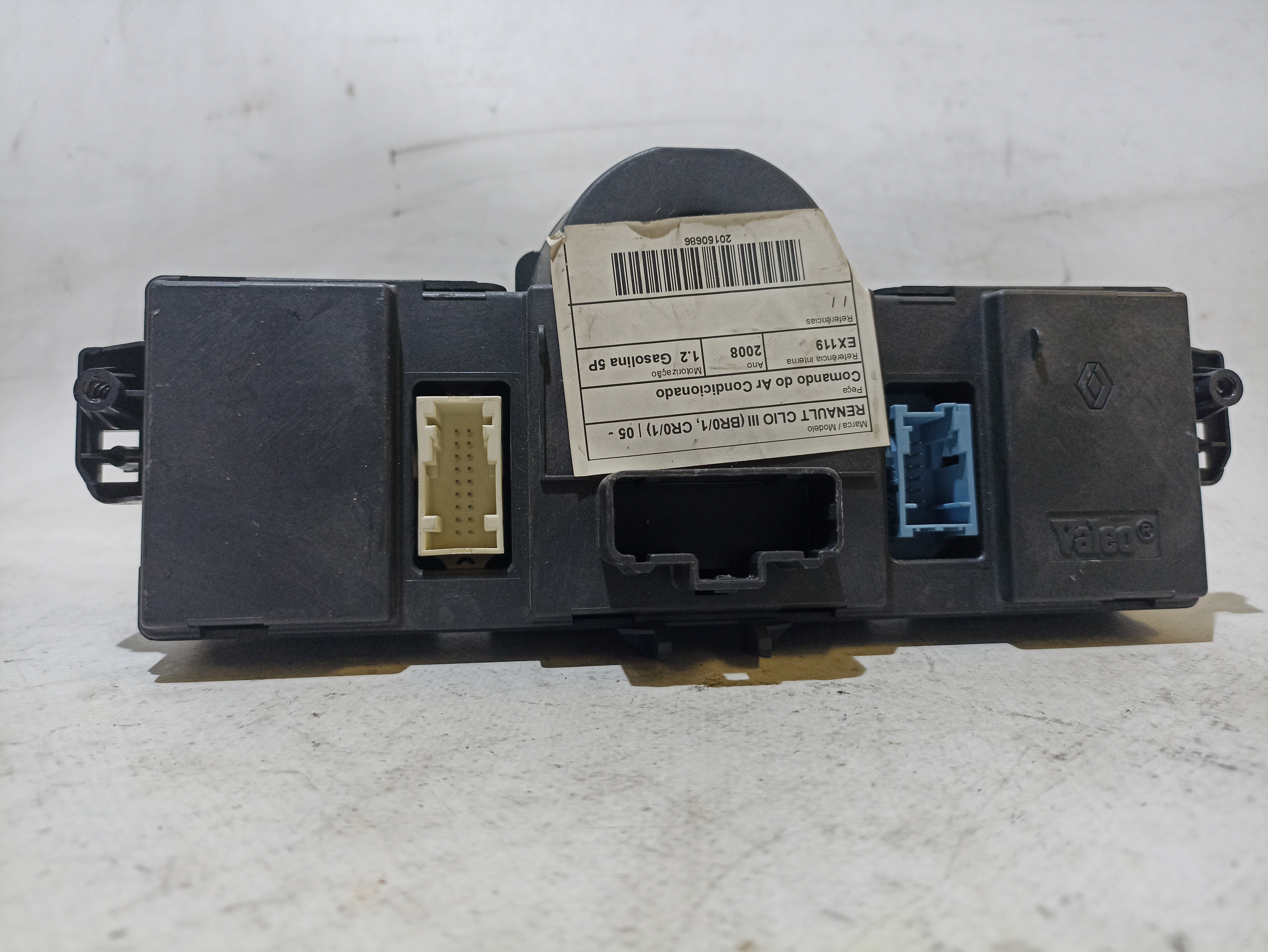 Bouton / interrupteur climatisation RENAULT Clio III (BR0/1, CR0/1) Imagem-1