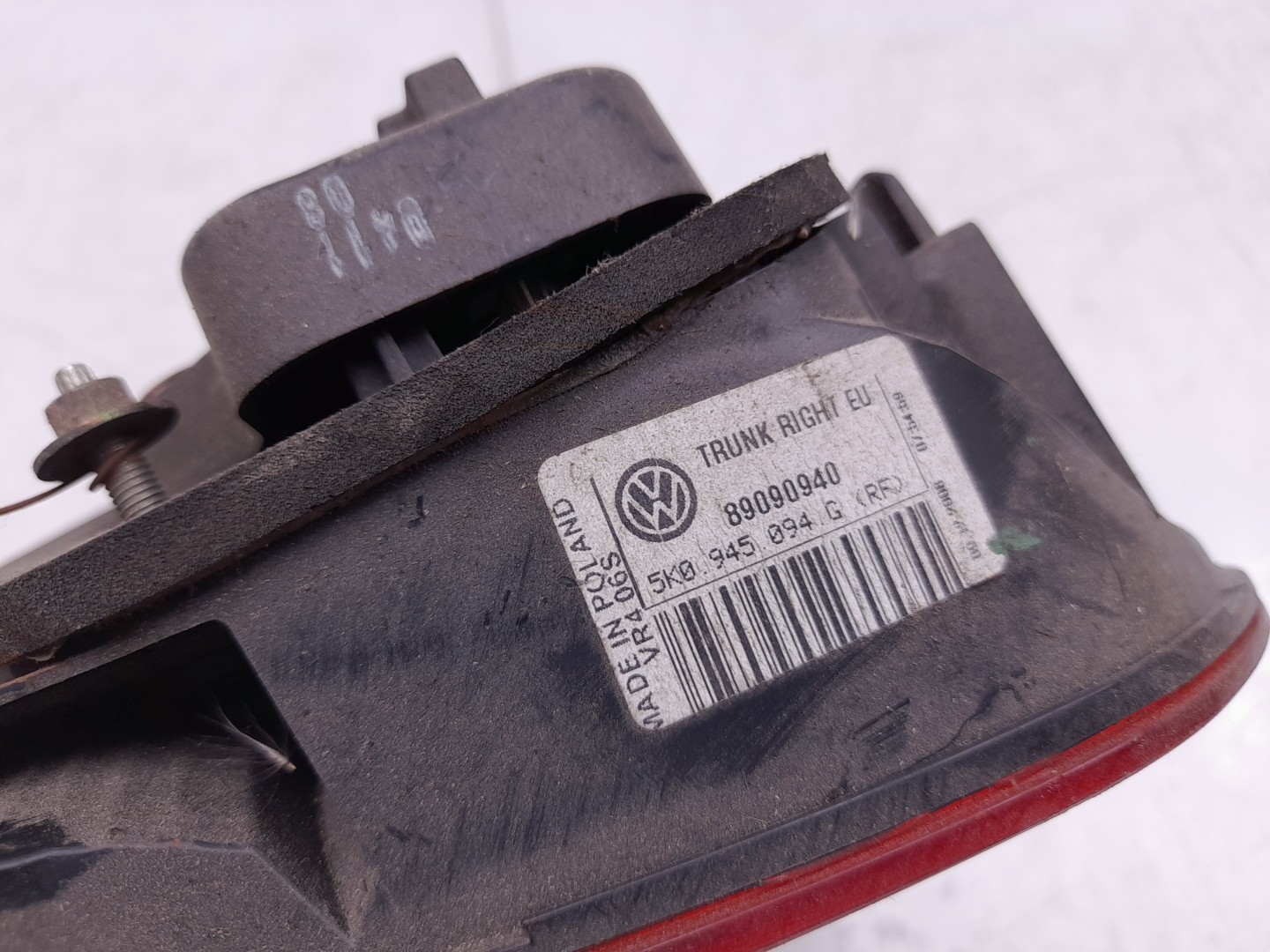 Right Tailgate light VOLKSWAGEN Golf VI (5K1) Imagem-2