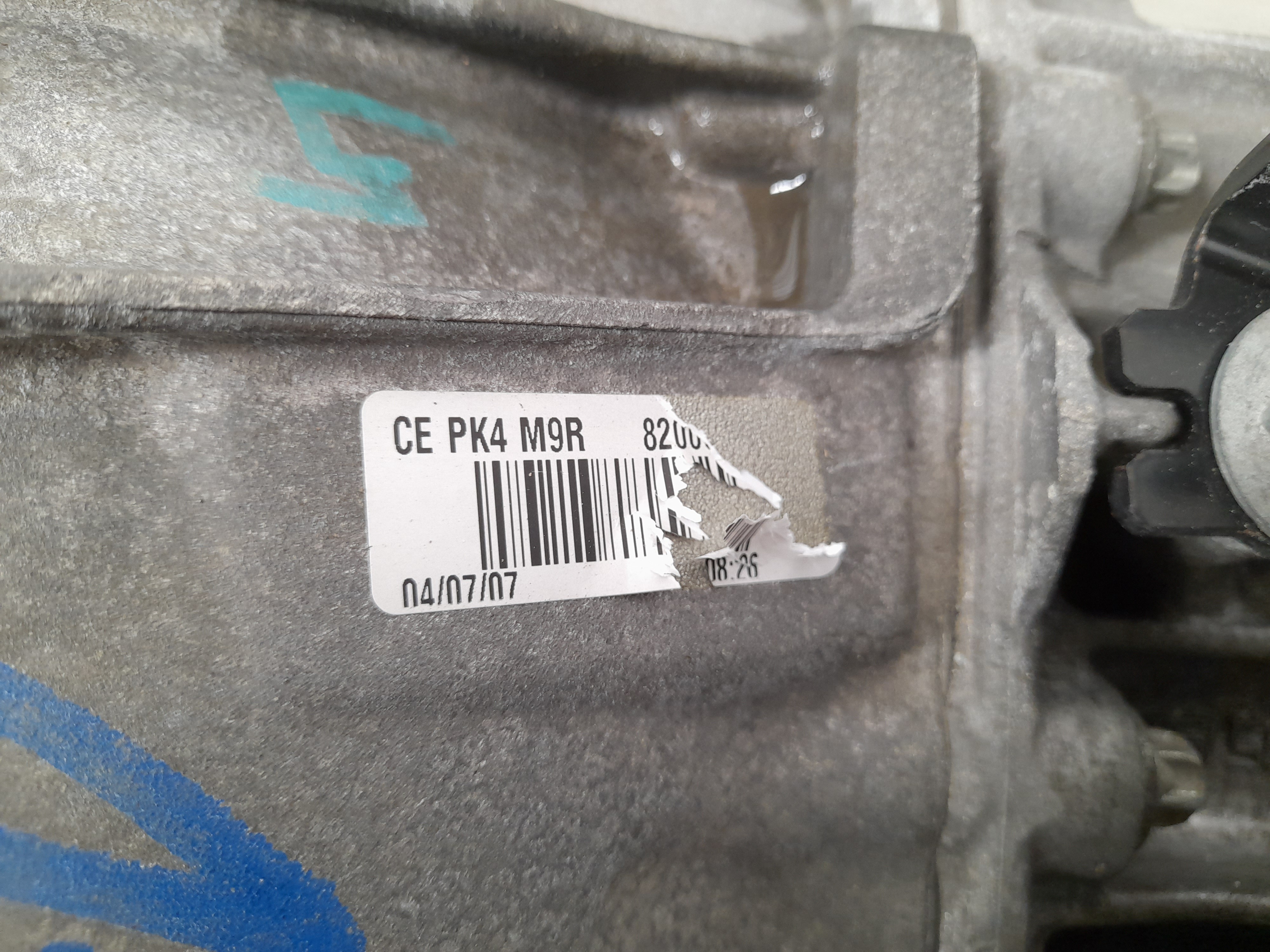 Caja de cambios manual RENAULT Laguna III (BT0/1) Imagem-2
